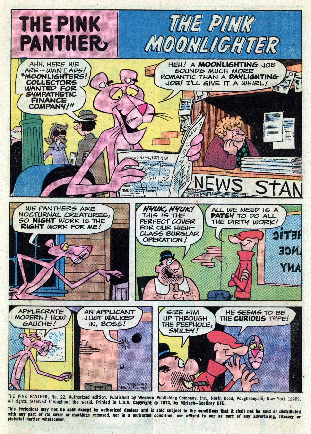 Read online The Pink Panther (1971) comic -  Issue #22 - 3