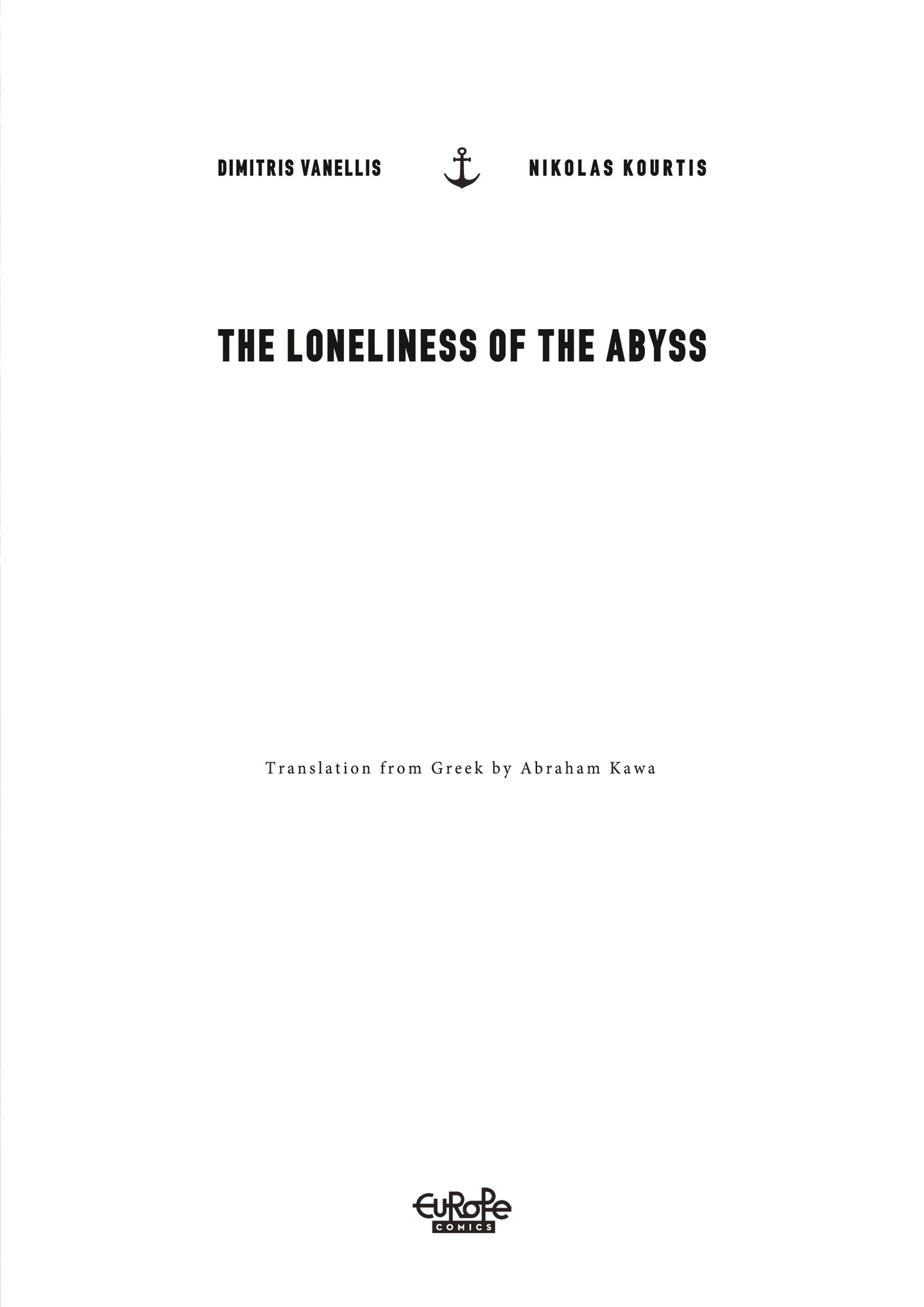 Read online The Loneliness of the Abyss comic -  Issue # TPB - 2