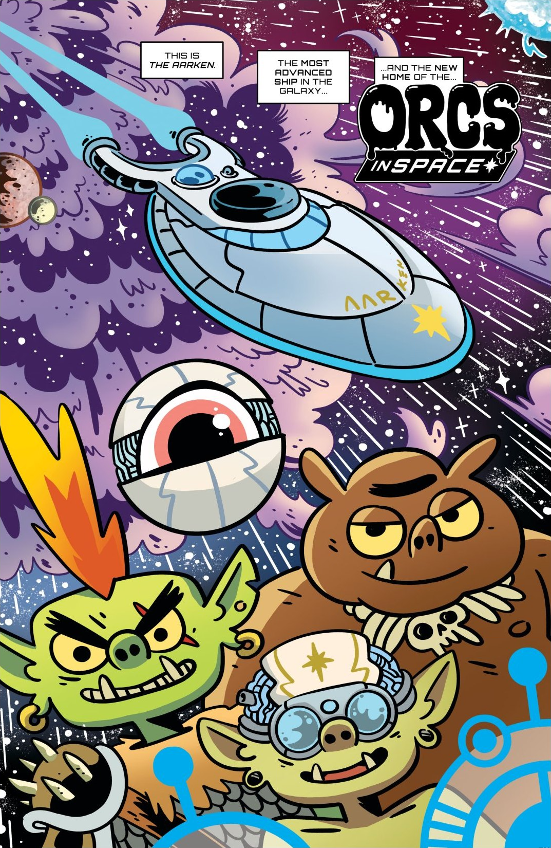 Read online Orcs in Space comic -  Issue # TPB - 95