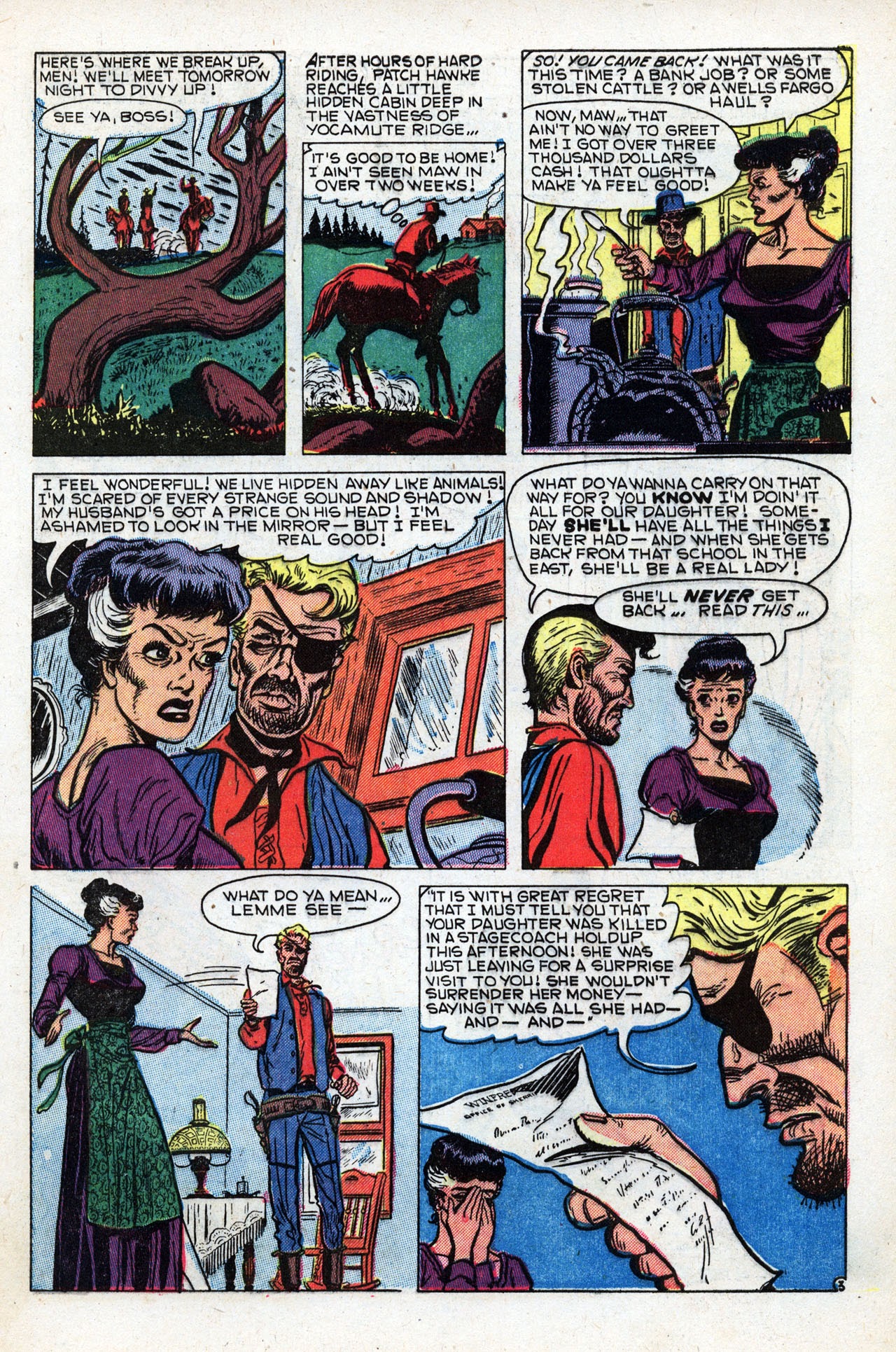 Read online Outlaw Fighters comic -  Issue #4 - 5