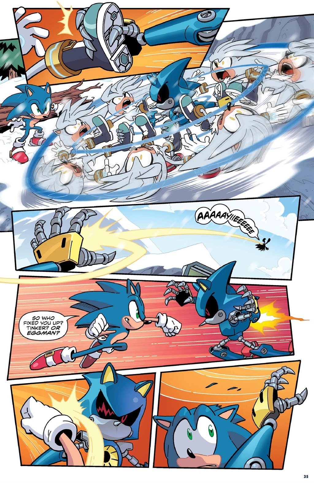 Read online Sonic the Hedgehog (2018) comic -  Issue # _The IDW Collection 2 (Part 1) - 36
