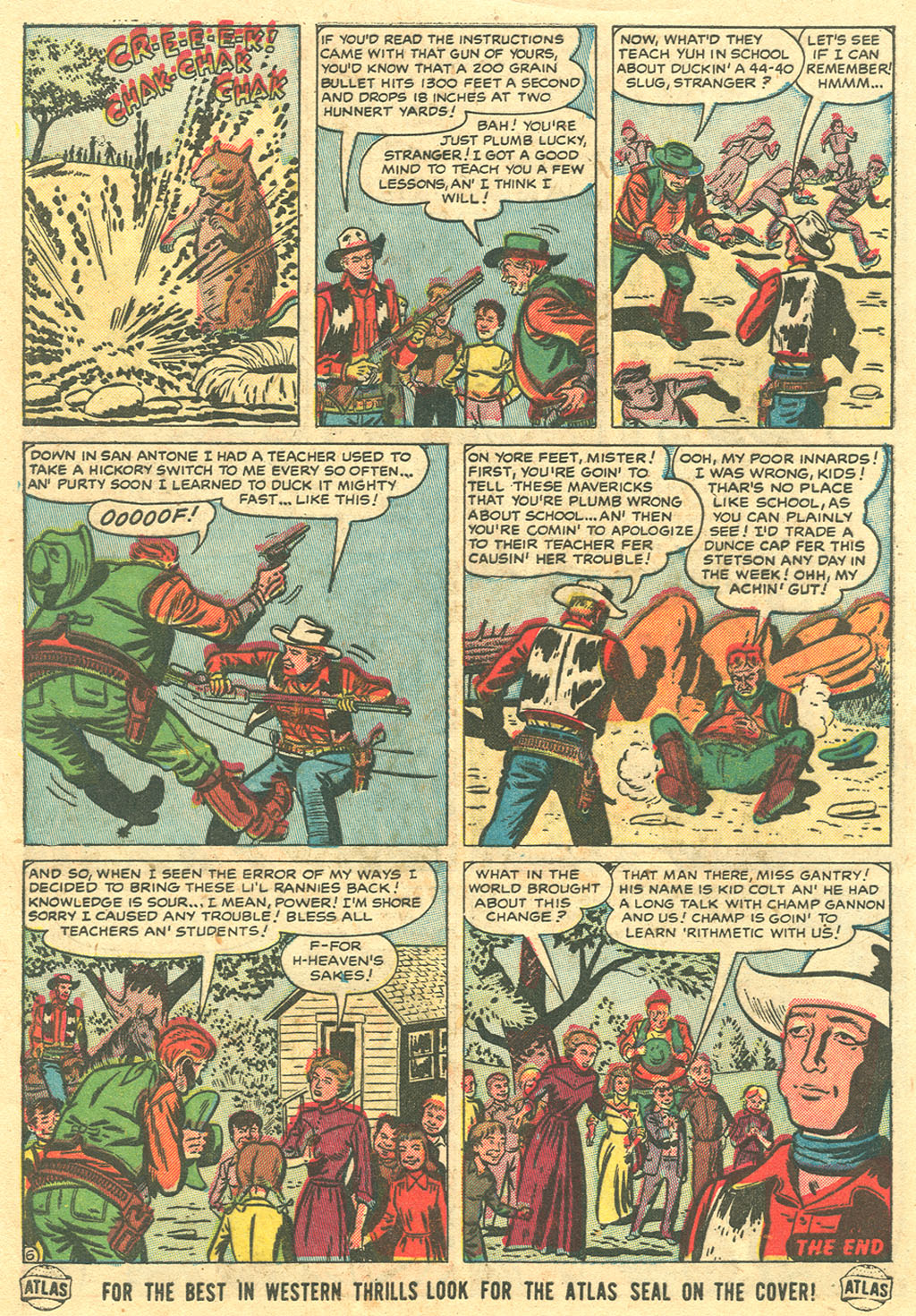 Read online Kid Colt Outlaw comic -  Issue #26 - 8