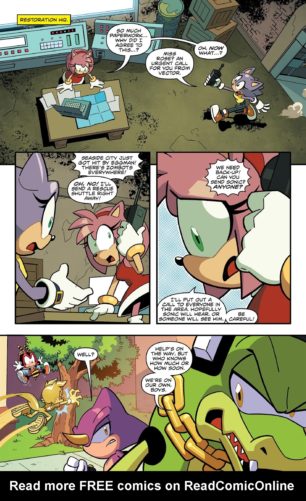 Read online Sonic the Hedgehog (2018) comic -  Issue # _The IDW Collection 2 (Part 3) - 36