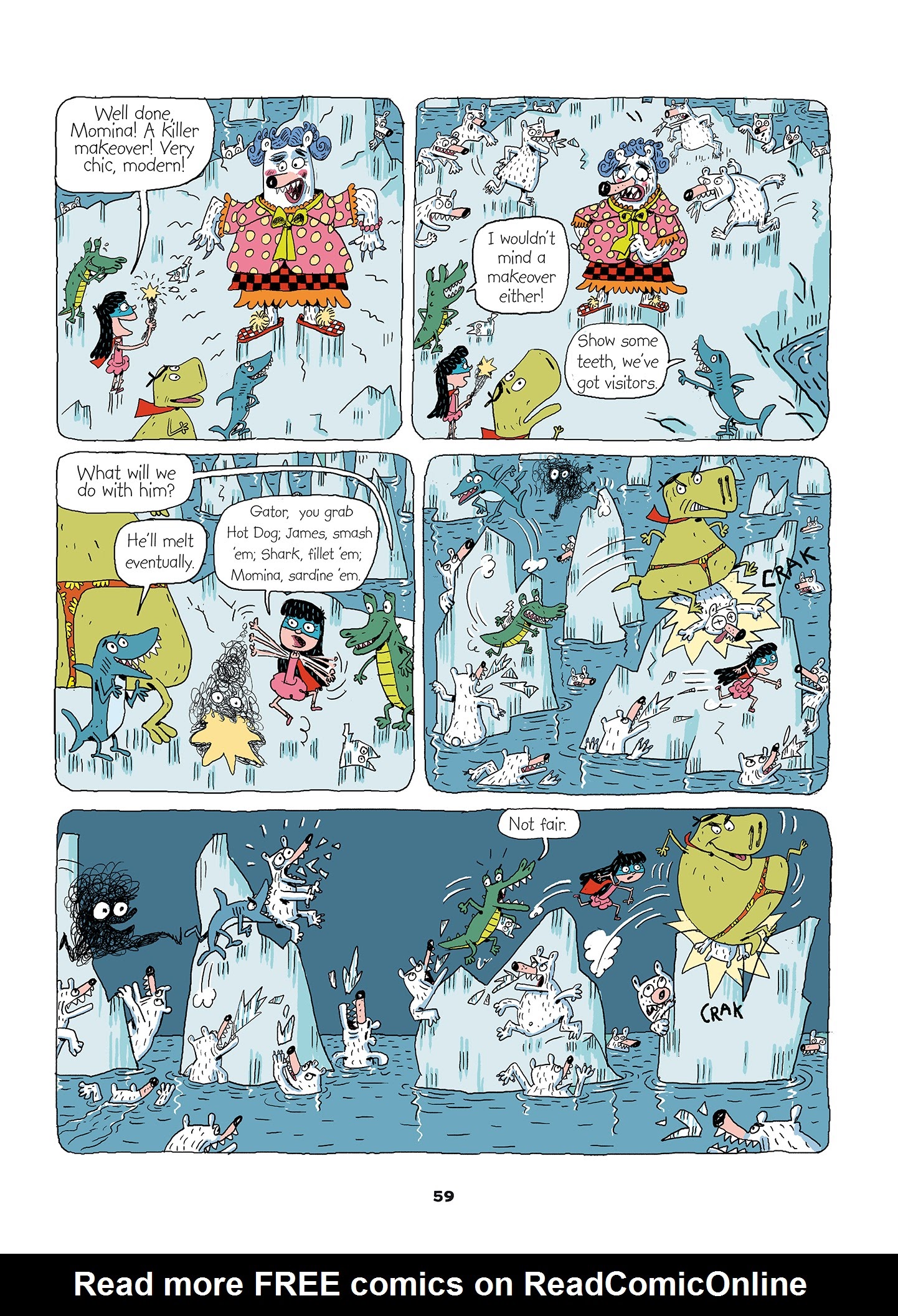 Read online Lola's Super Club comic -  Issue # TPB 1 - 61