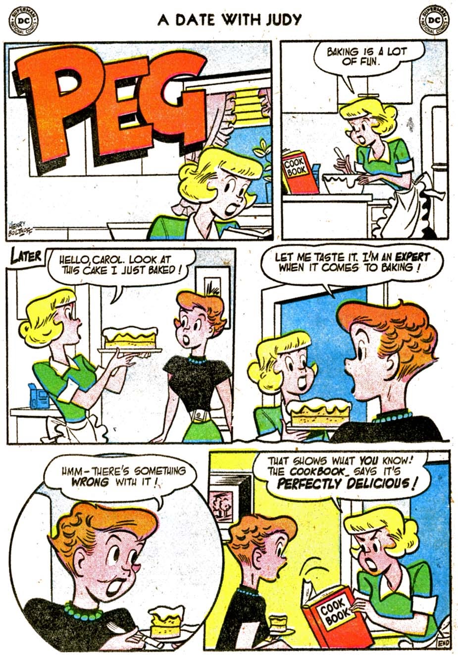Read online A Date with Judy comic -  Issue #51 - 17