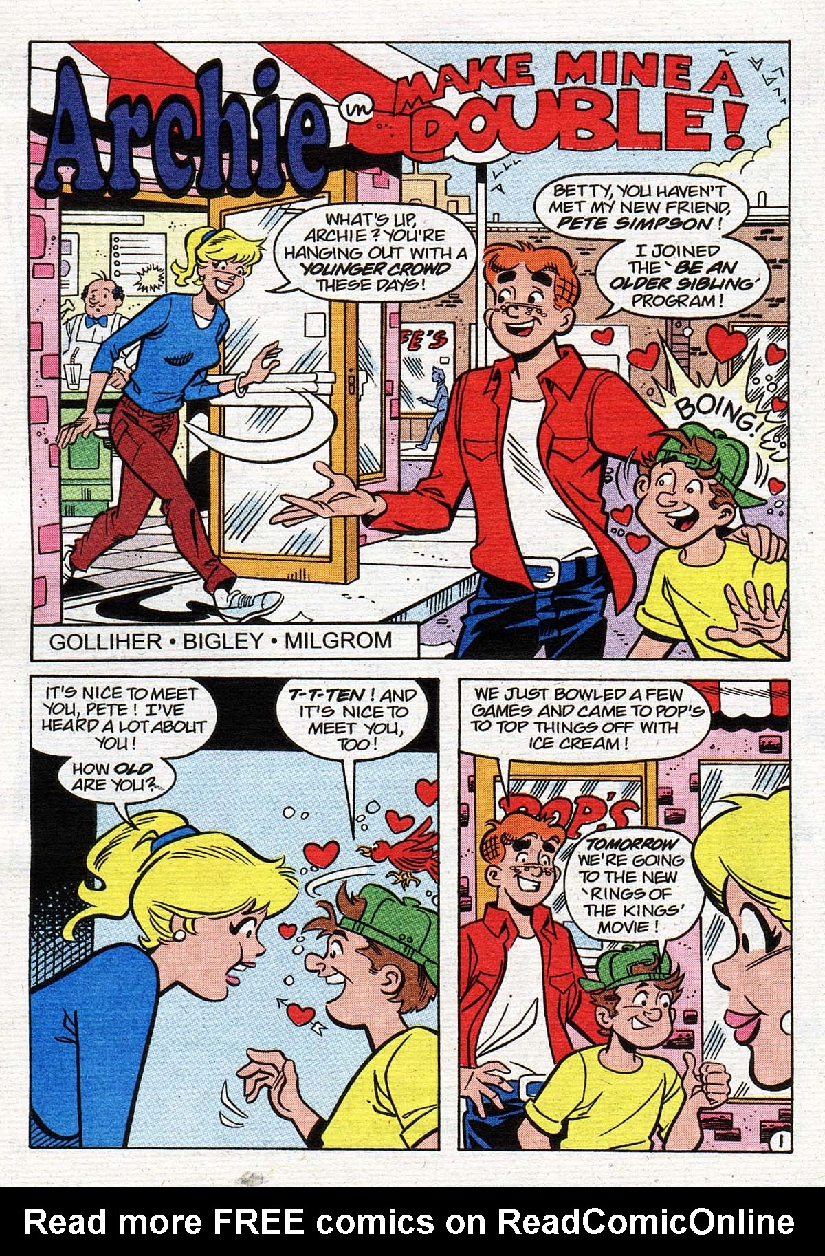 Read online Archie's Double Digest Magazine comic -  Issue #149 - 189