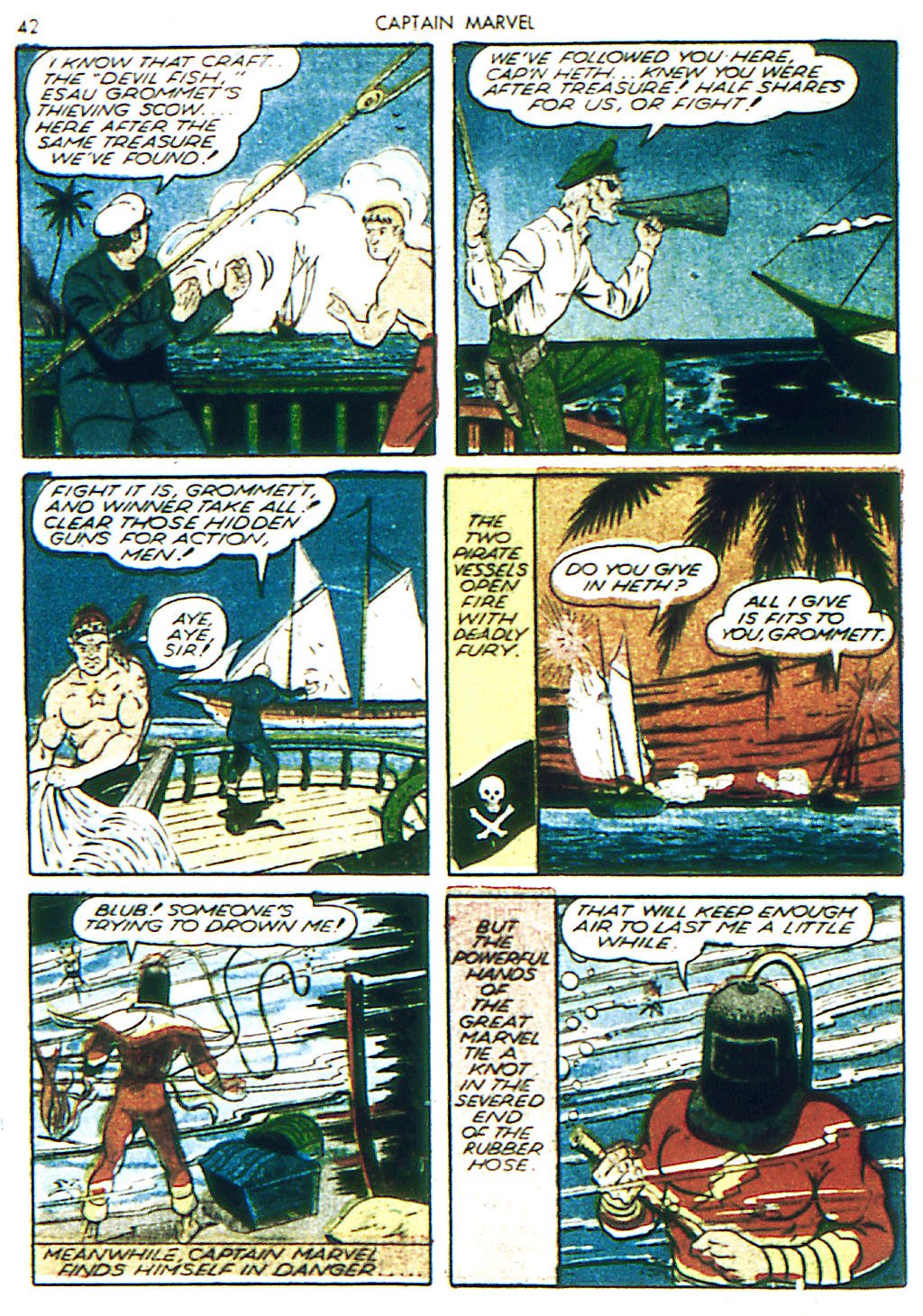 Read online Captain Marvel Adventures comic -  Issue #2 - 45