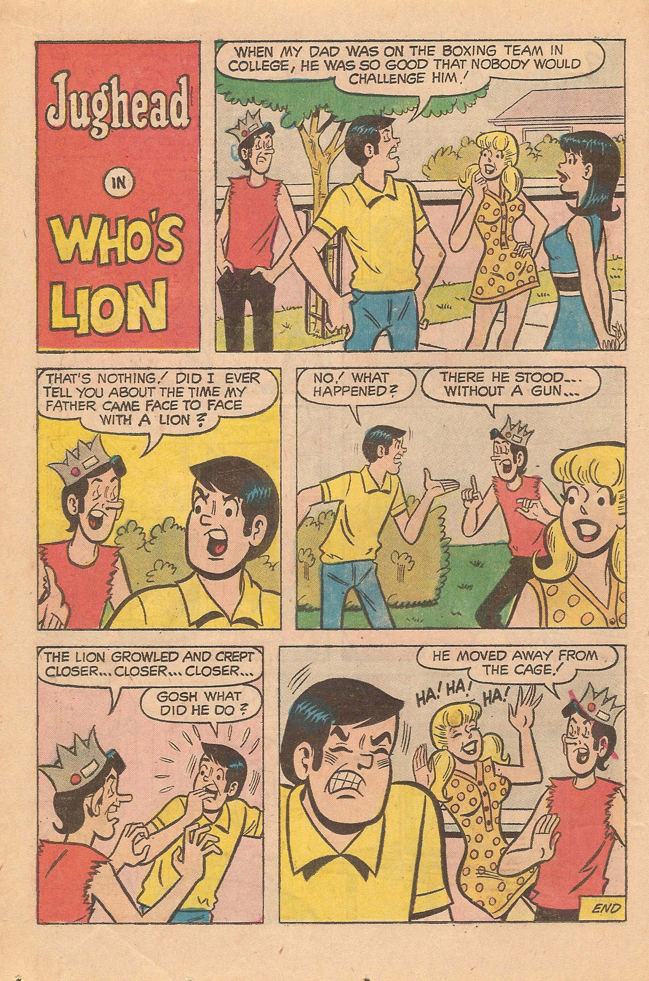 Read online Jughead's Jokes comic -  Issue #35 - 14