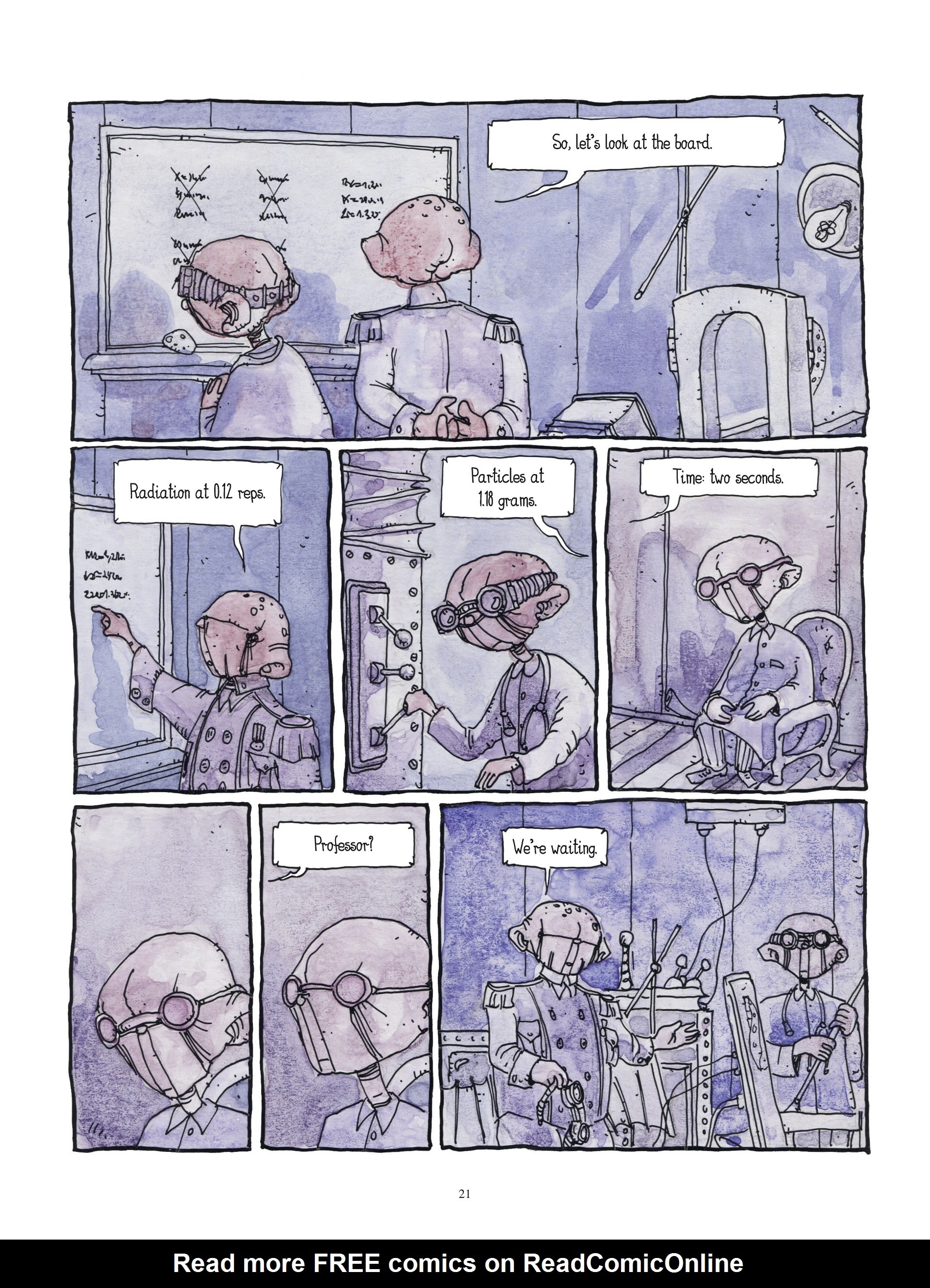 Read online Revolutions comic -  Issue #3 - 21