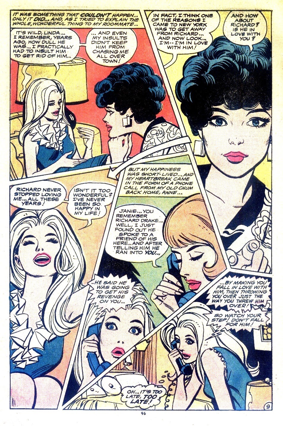 Read online Young Love (1963) comic -  Issue #109 - 96