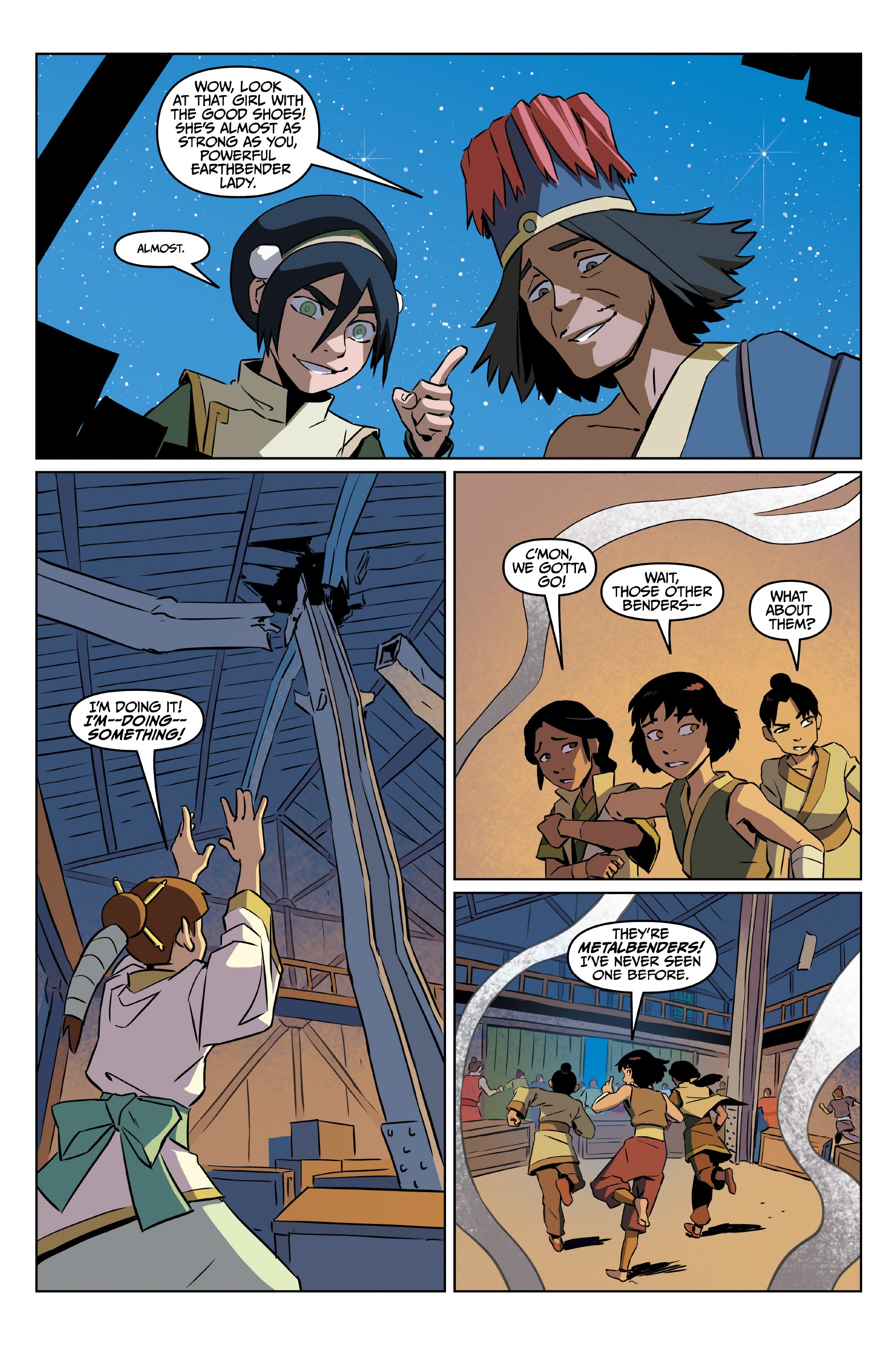Read online Nickelodeon Avatar: The Last Airbender - Toph Beifong's Metalbending Academy comic -  Issue # TPB - 61