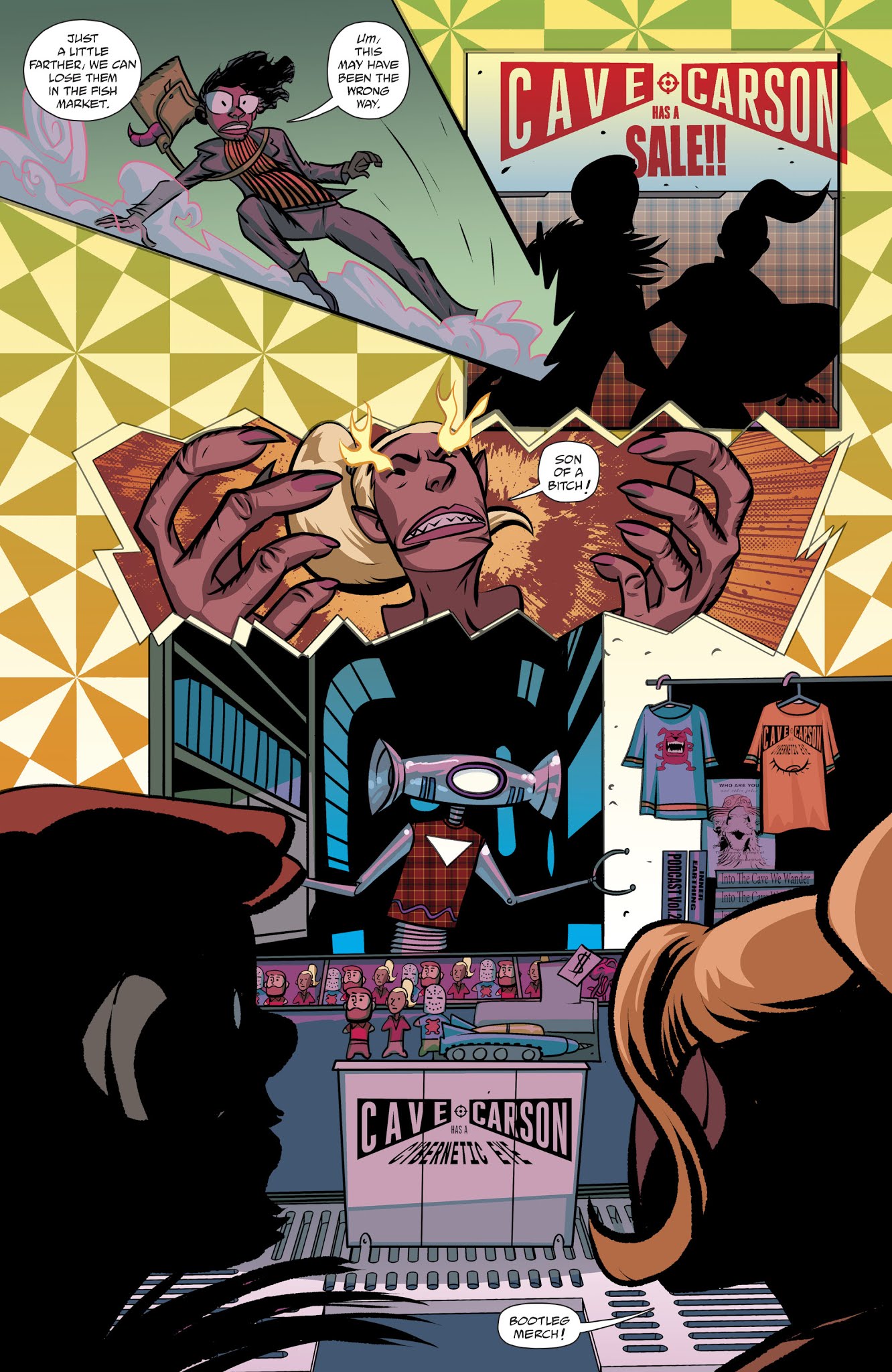 Read online Cave Carson Has An Intersteller Eye comic -  Issue #5 - 15