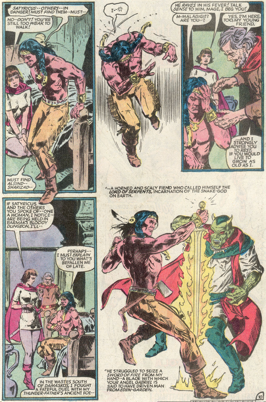 Read online Arak Son of Thunder comic -  Issue #38 - 11