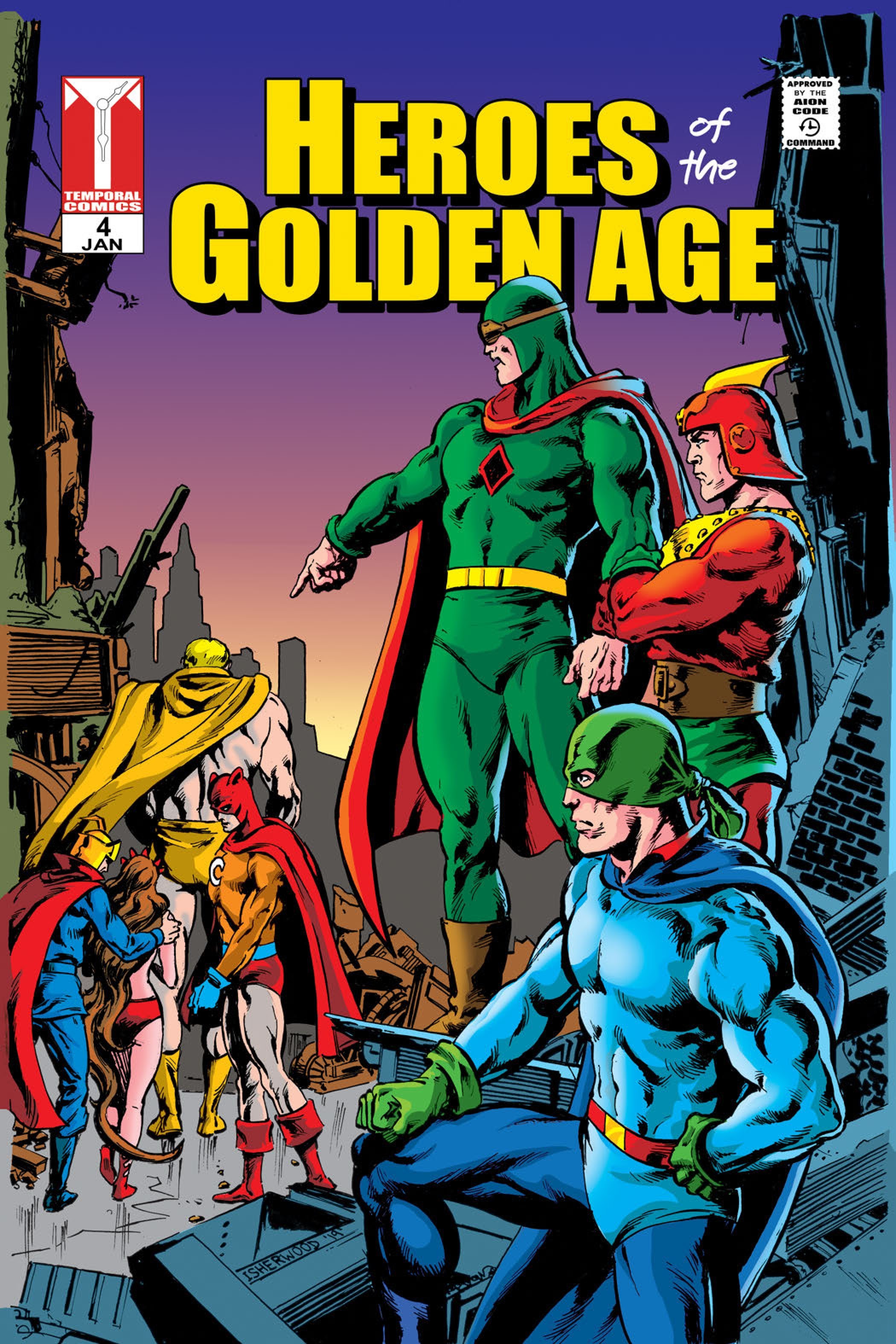 Read online Heroes of the Golden Age comic -  Issue #4 - 5