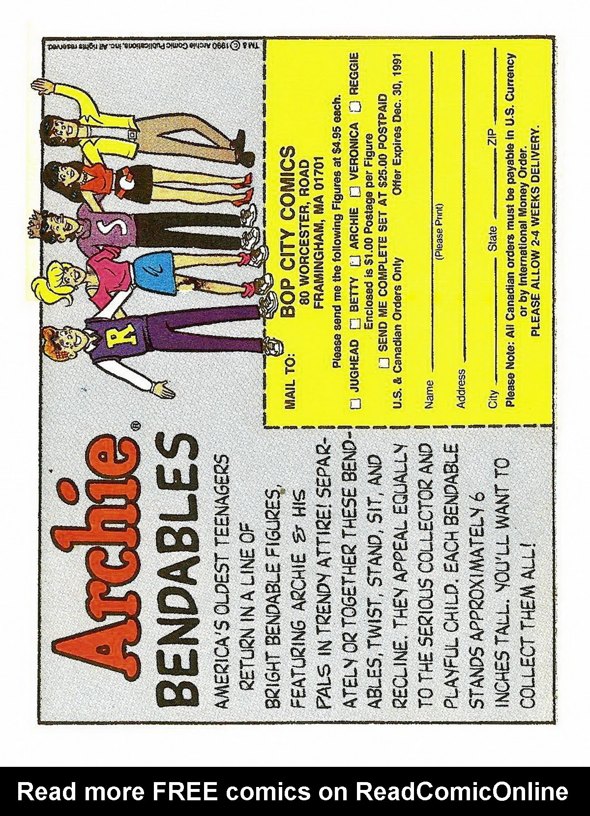 Read online Archie's Double Digest Magazine comic -  Issue #56 - 185