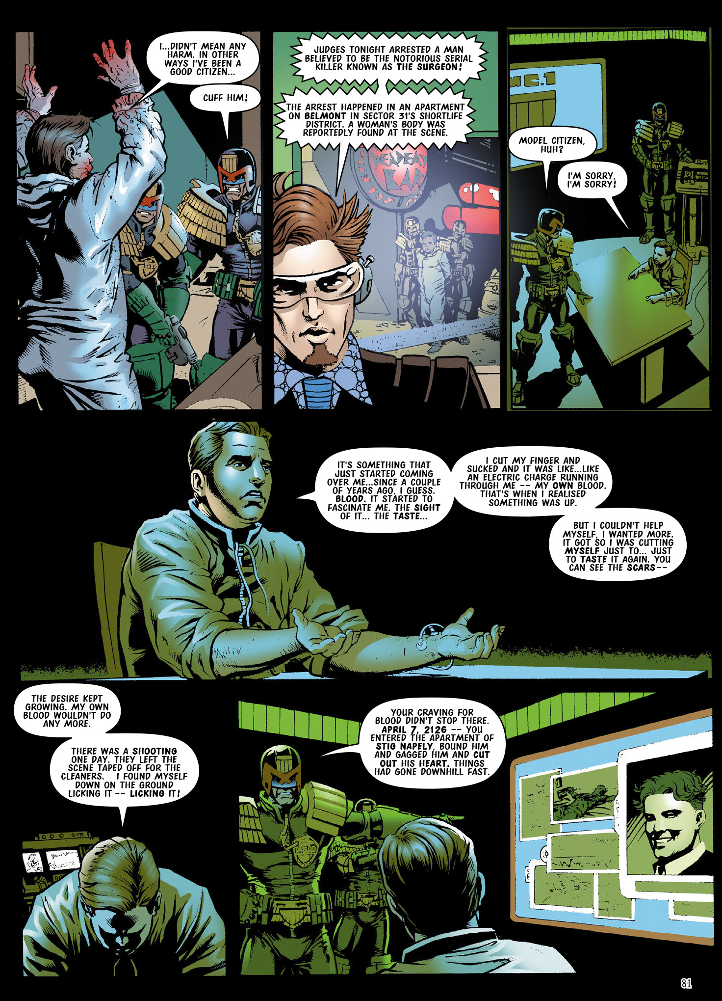 Read online Judge Dredd: The Complete Case Files comic -  Issue # TPB 42 (Part 1) - 83