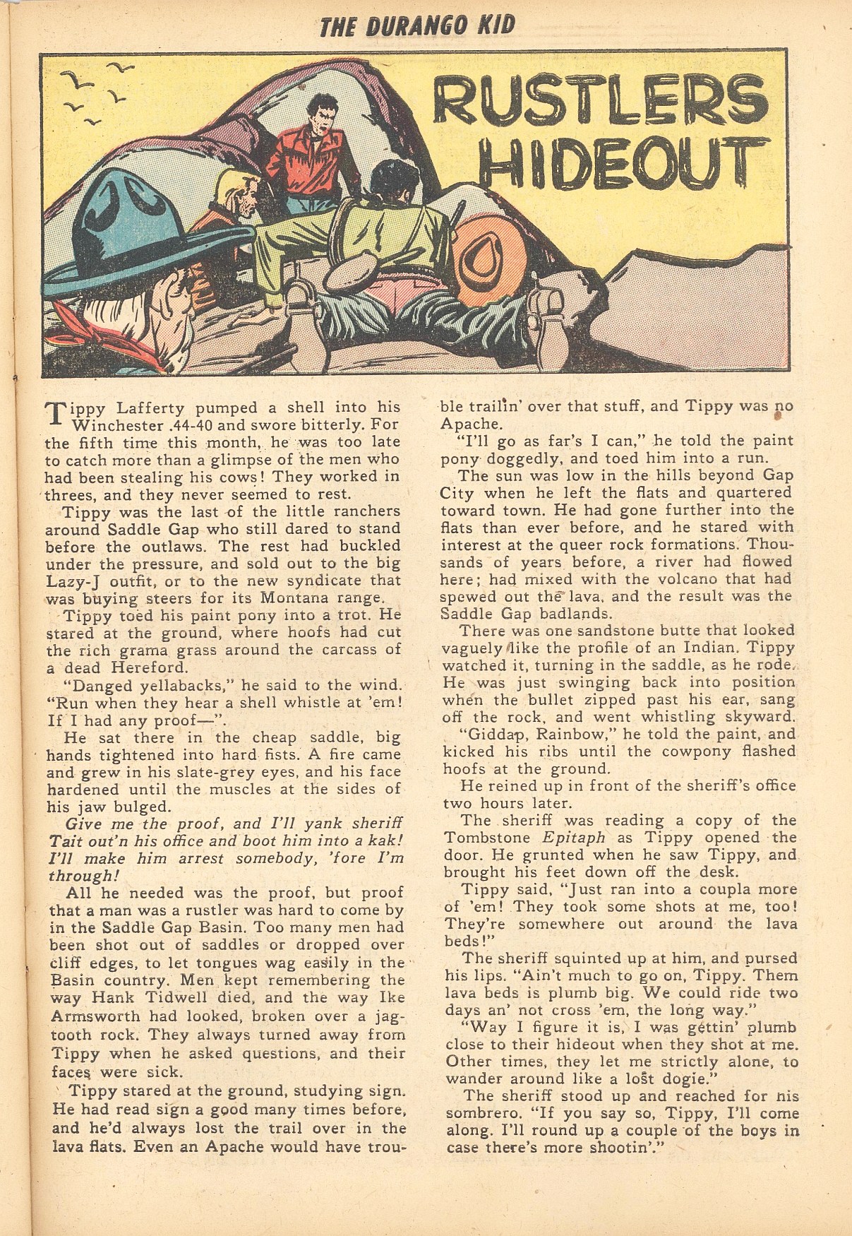 Read online Charles Starrett as The Durango Kid comic -  Issue #10 - 27