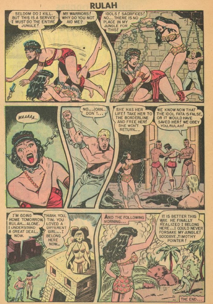 Read online Rulah - Jungle Goddess comic -  Issue #20 - 13