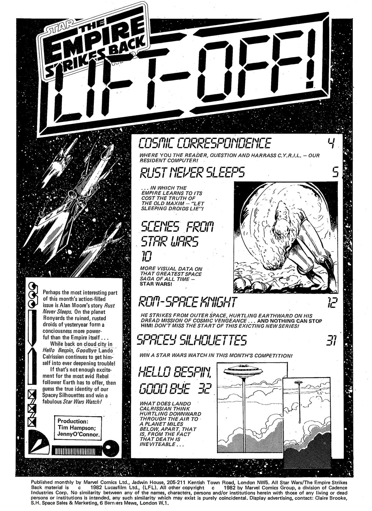 Read online Star Wars: The Empire Strikes Back comic -  Issue #155 - 3