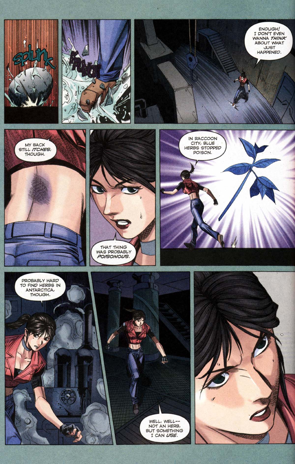 Read online Resident Evil Code: Veronica comic -  Issue #2 - 129