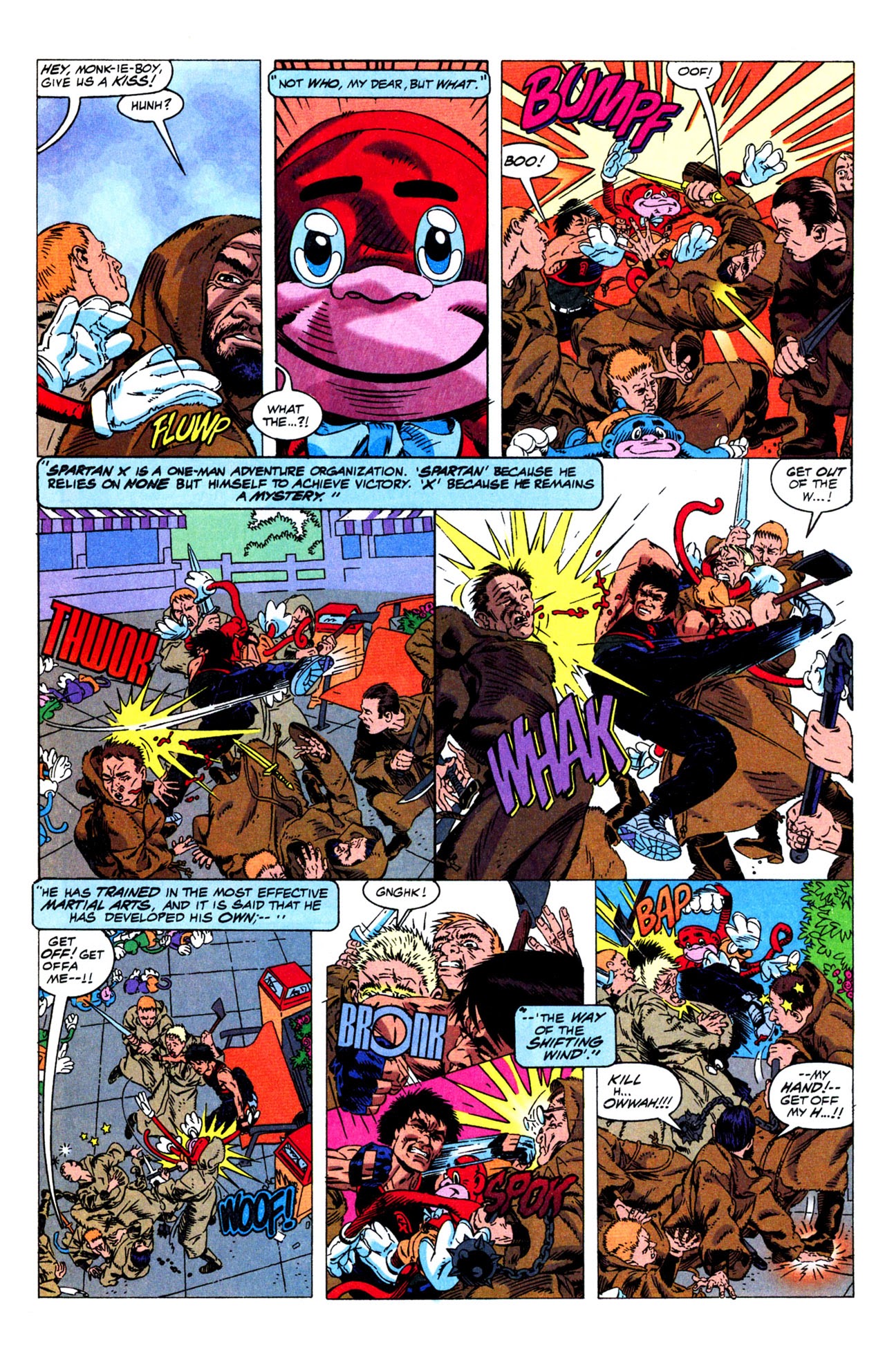 Read online Jackie Chan's Spartan X: The Armour of Heaven comic -  Issue #1 - 9