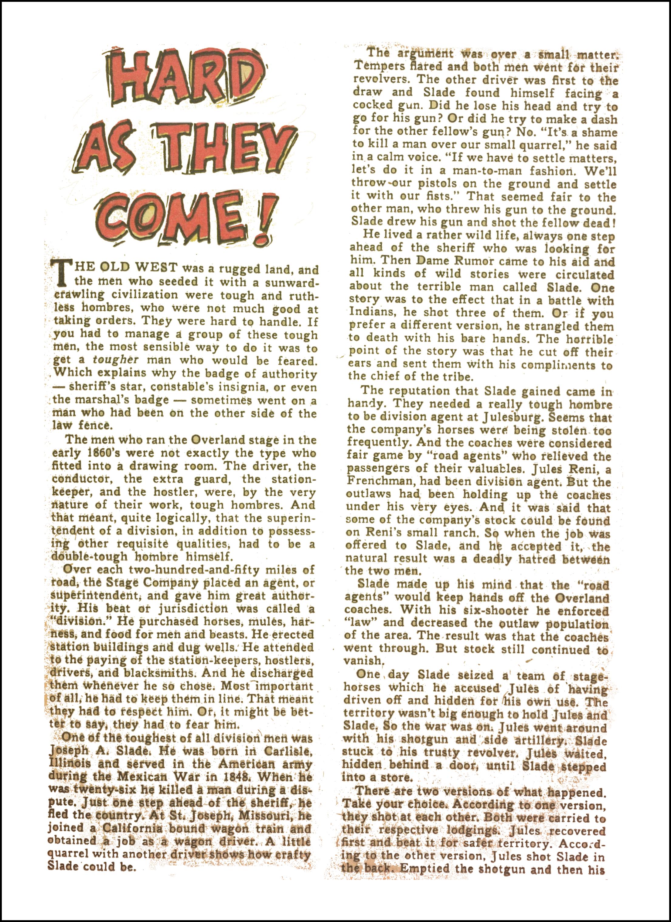 Read online Charles Starrett as The Durango Kid comic -  Issue #24 - 25