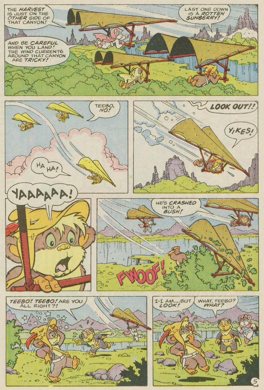 Read online Ewoks (1987) comic -  Issue #3 - 7