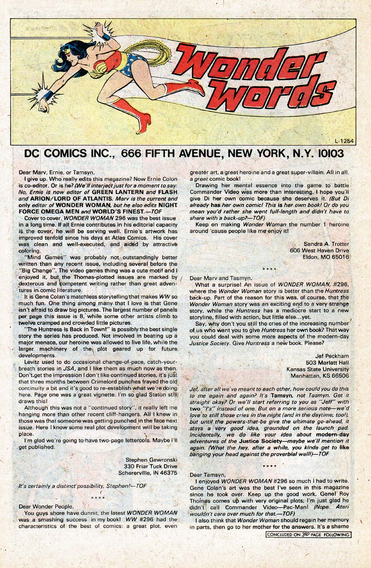 Read online Wonder Woman (1942) comic -  Issue #302 - 18