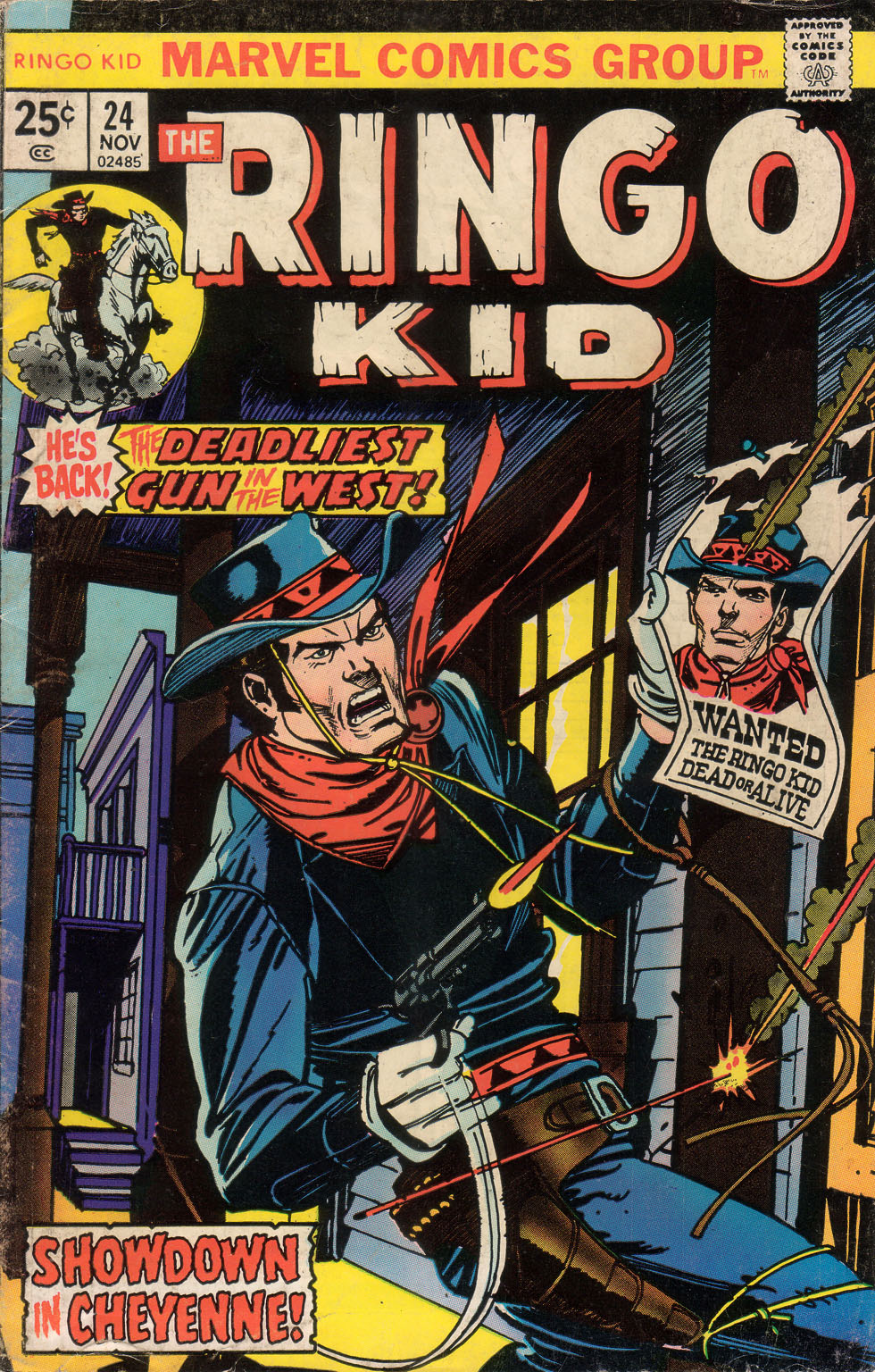 Read online Ringo Kid (1970) comic -  Issue #24 - 1