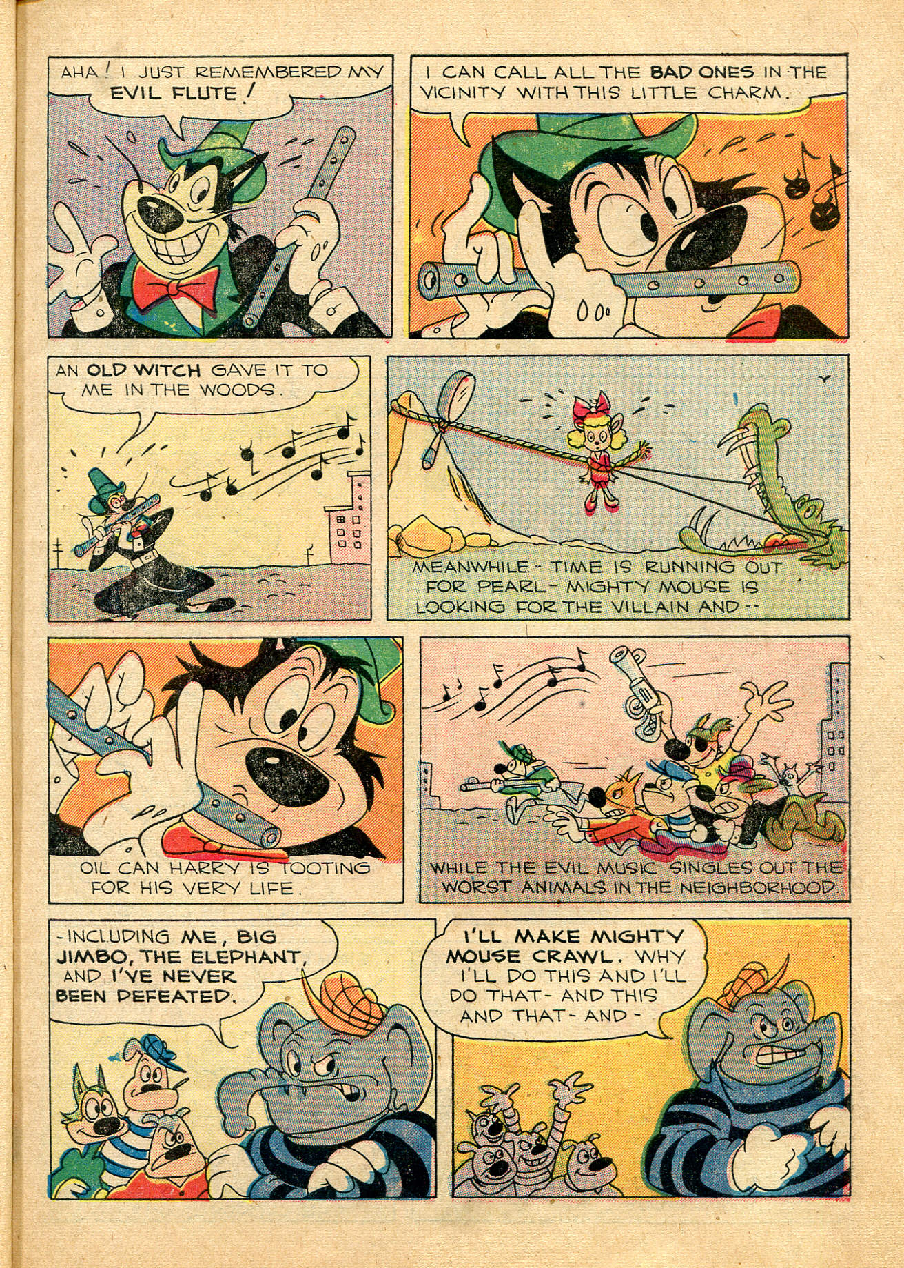 Read online Paul Terry's Mighty Mouse Comics comic -  Issue #25 - 7