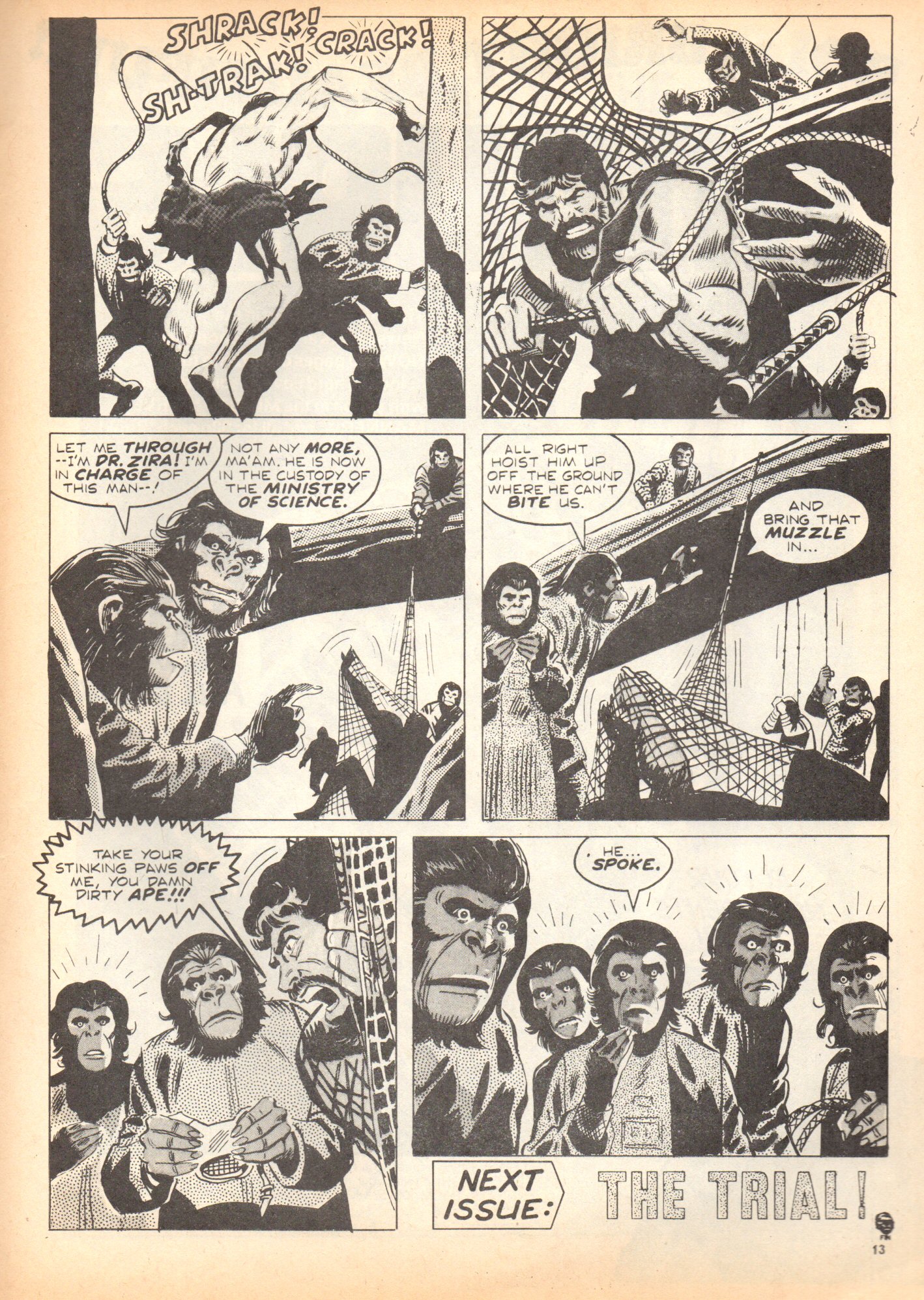 Read online Planet of the Apes (1974) comic -  Issue #5 - 13