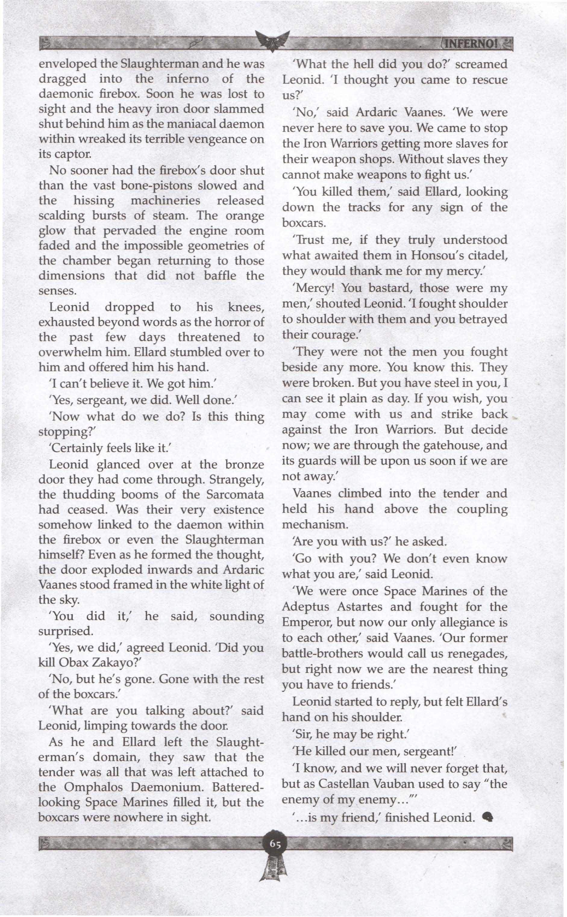 Read online Inferno! (1997) comic -  Issue #44 - 65