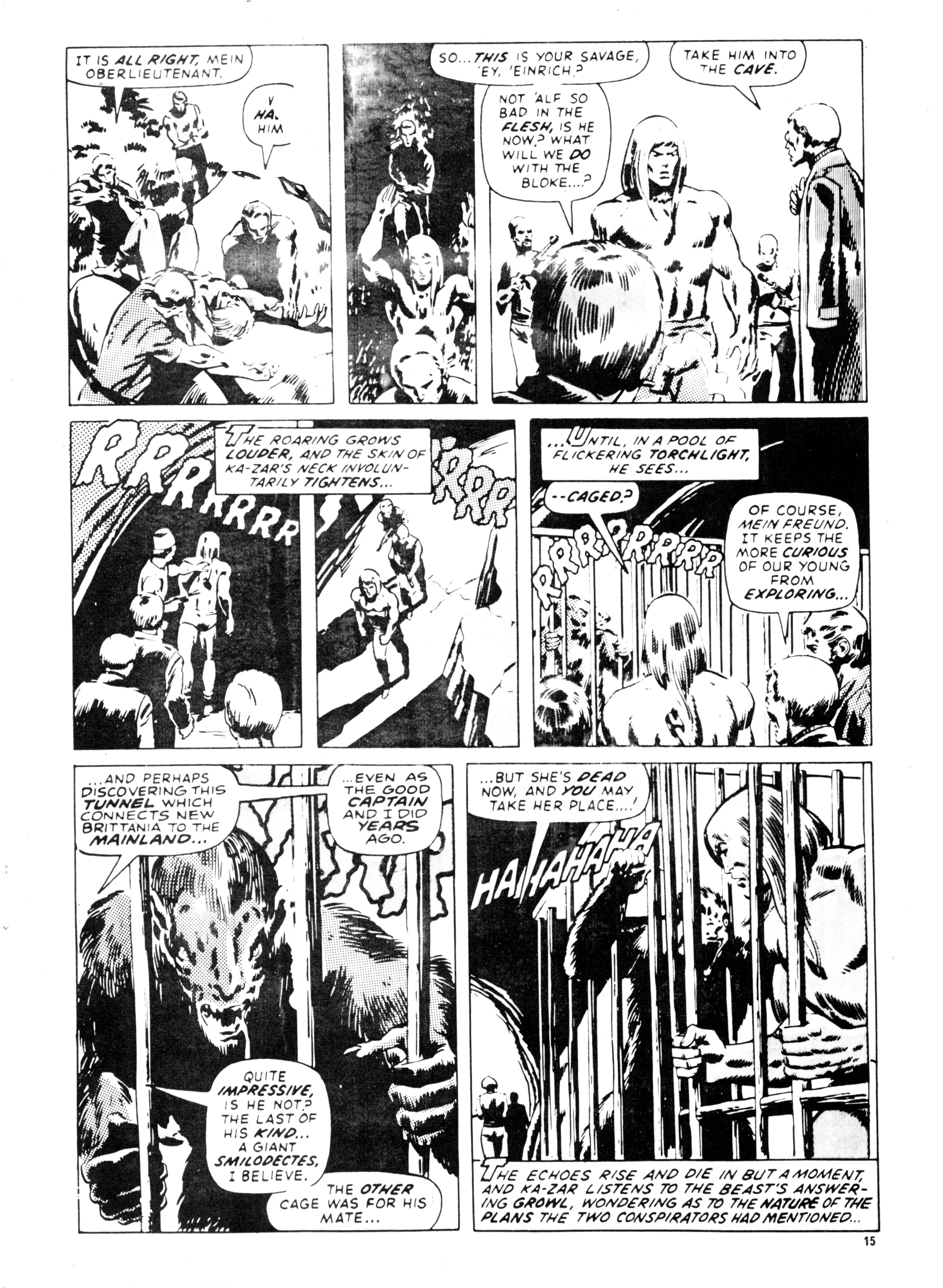 Read online Planet of the Apes (1974) comic -  Issue #11 - 15