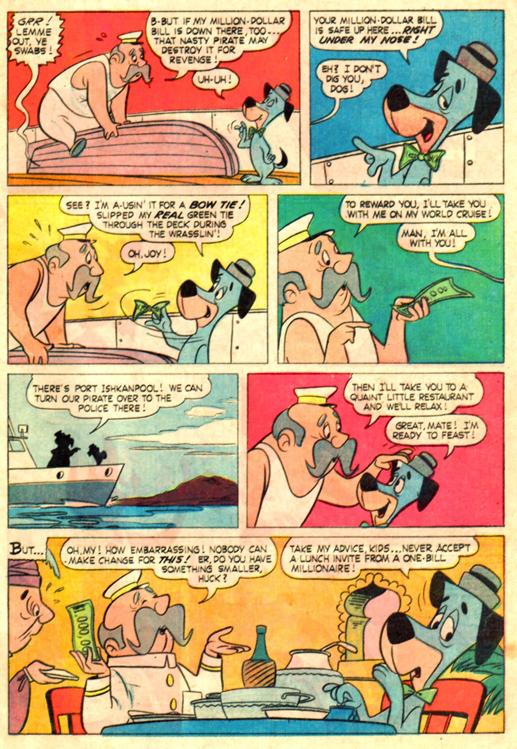 Read online Huckleberry Hound (1960) comic -  Issue #28 - 29