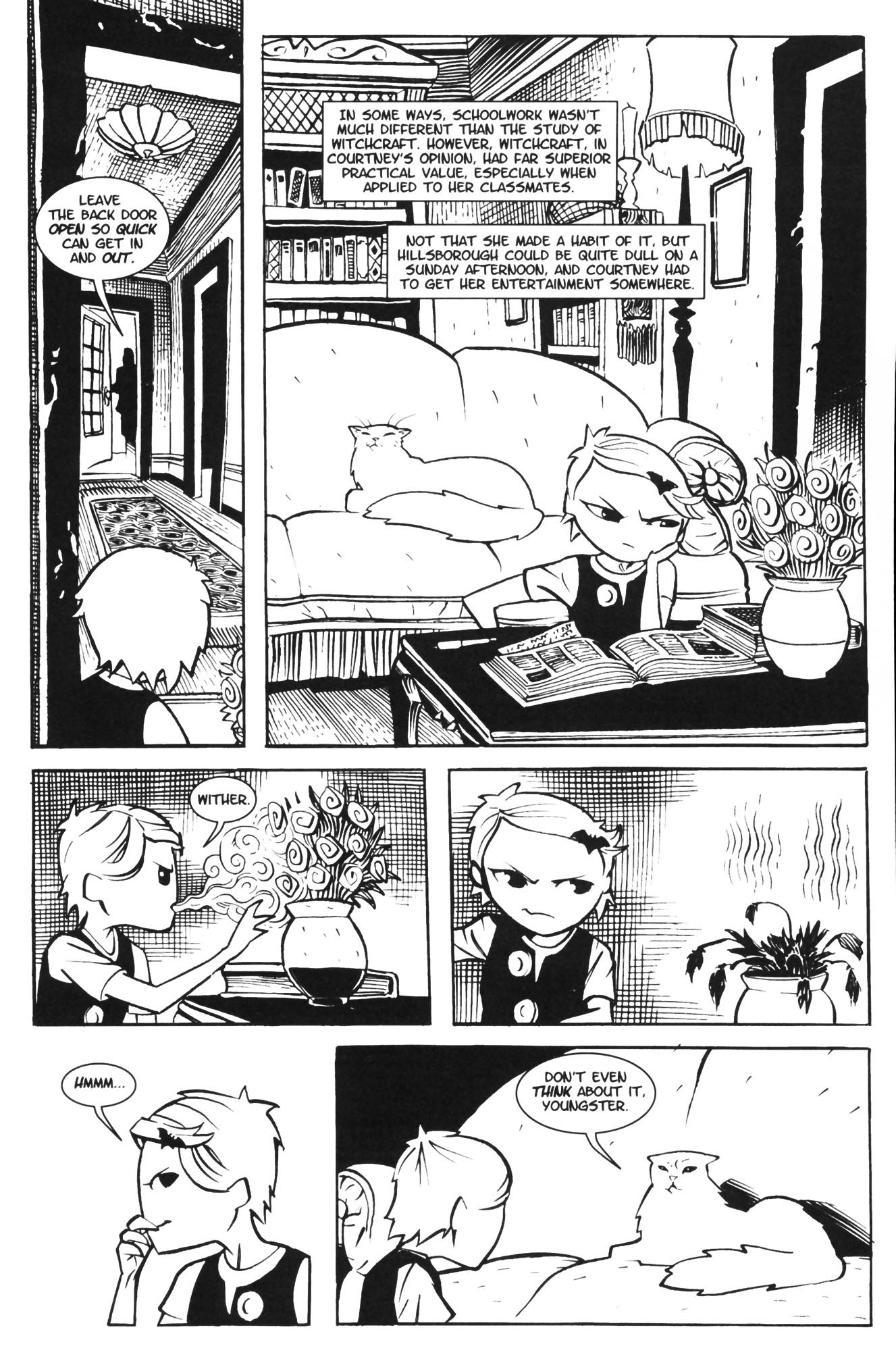 Read online Courtney Crumrin and the Coven of Mystics comic -  Issue #2 - 5