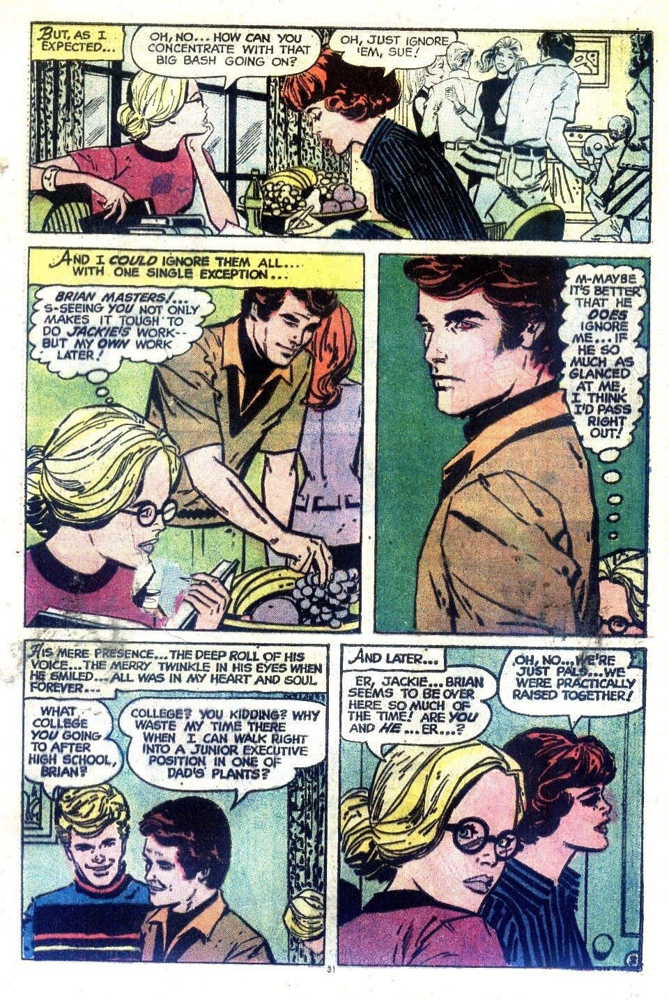Read online Young Love (1963) comic -  Issue #107 - 31