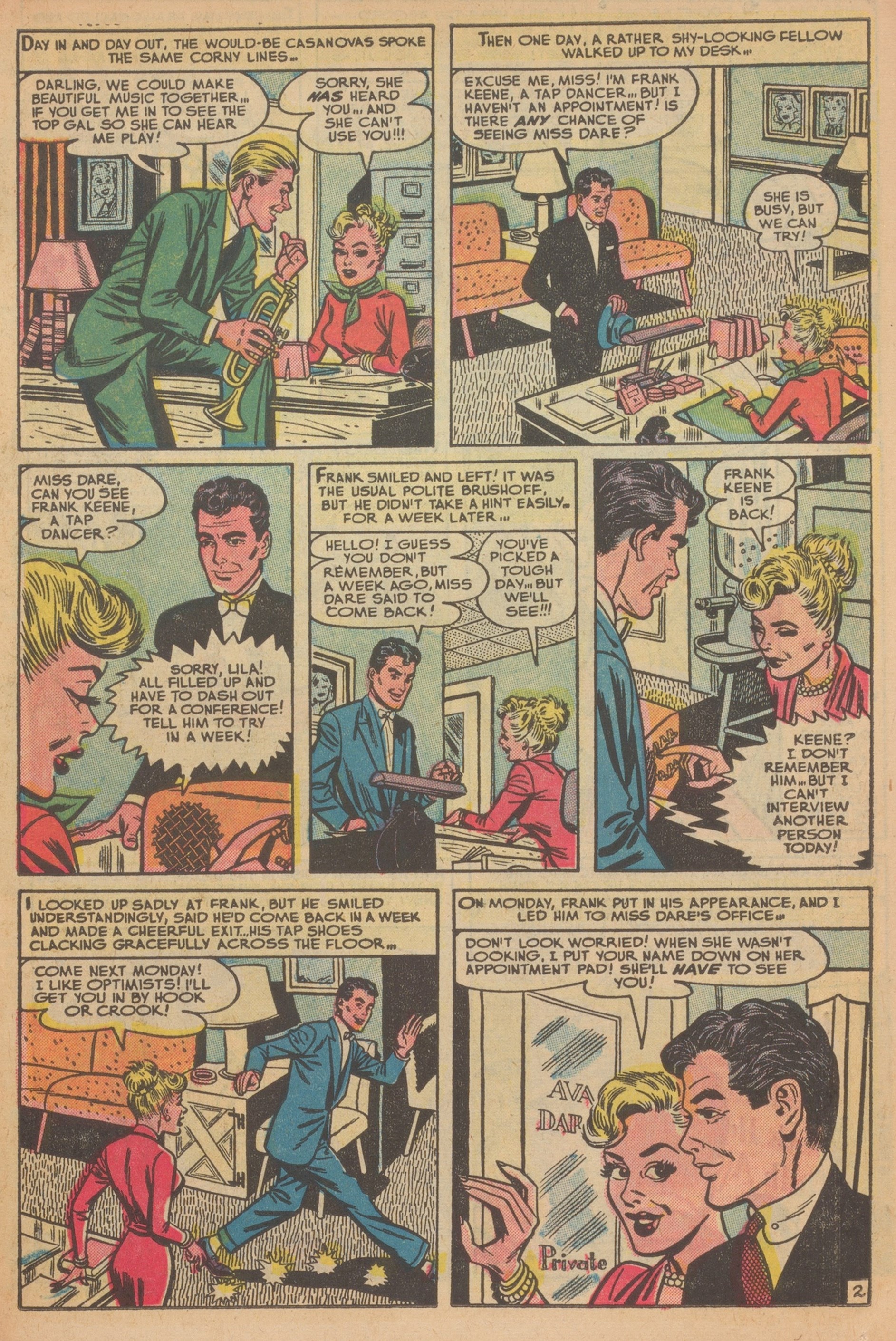 Read online Love Romances comic -  Issue #41 - 11