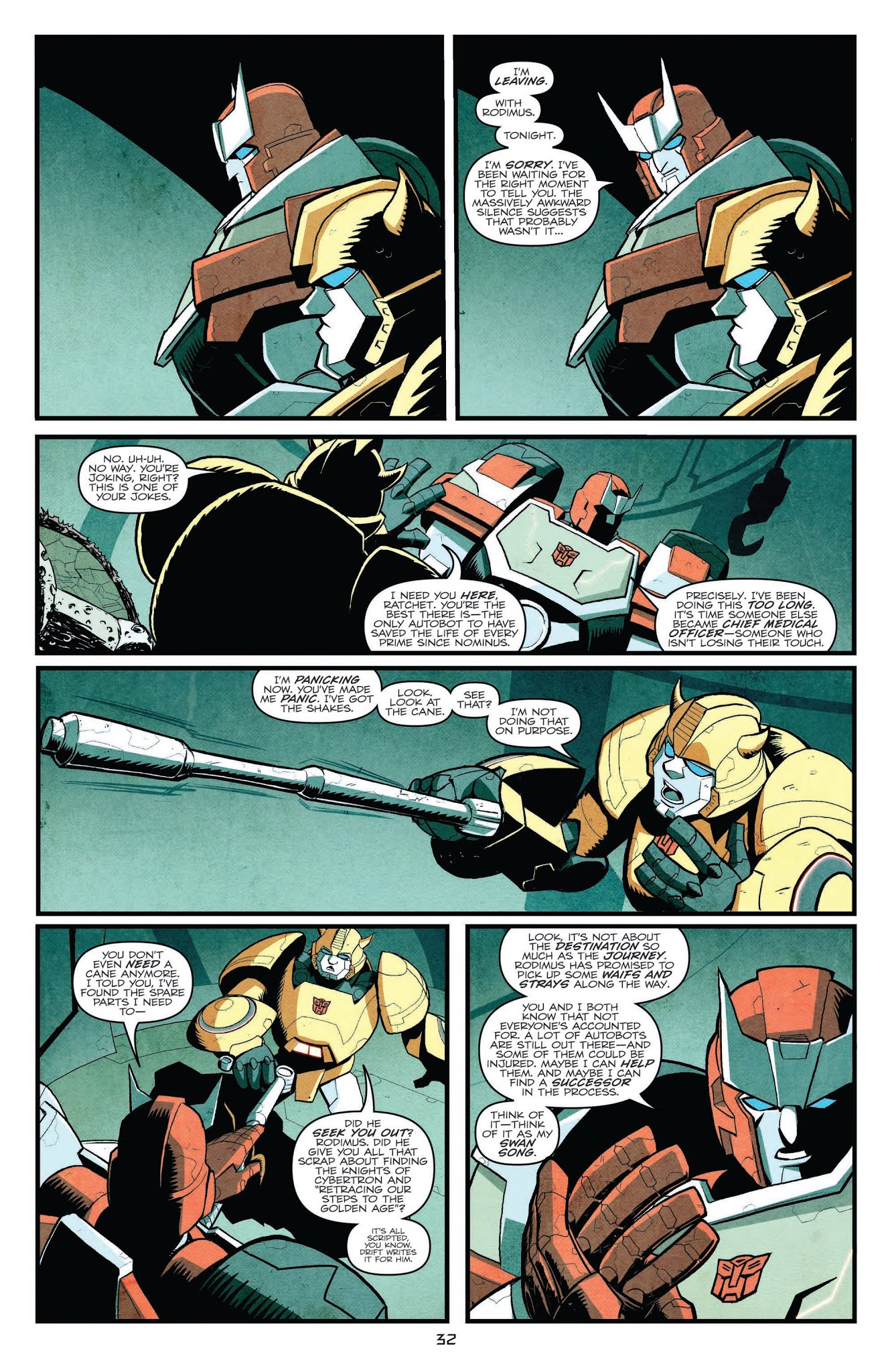Read online Transformers: The IDW Collection Phase Two comic -  Issue # TPB 1 (Part 1) - 32