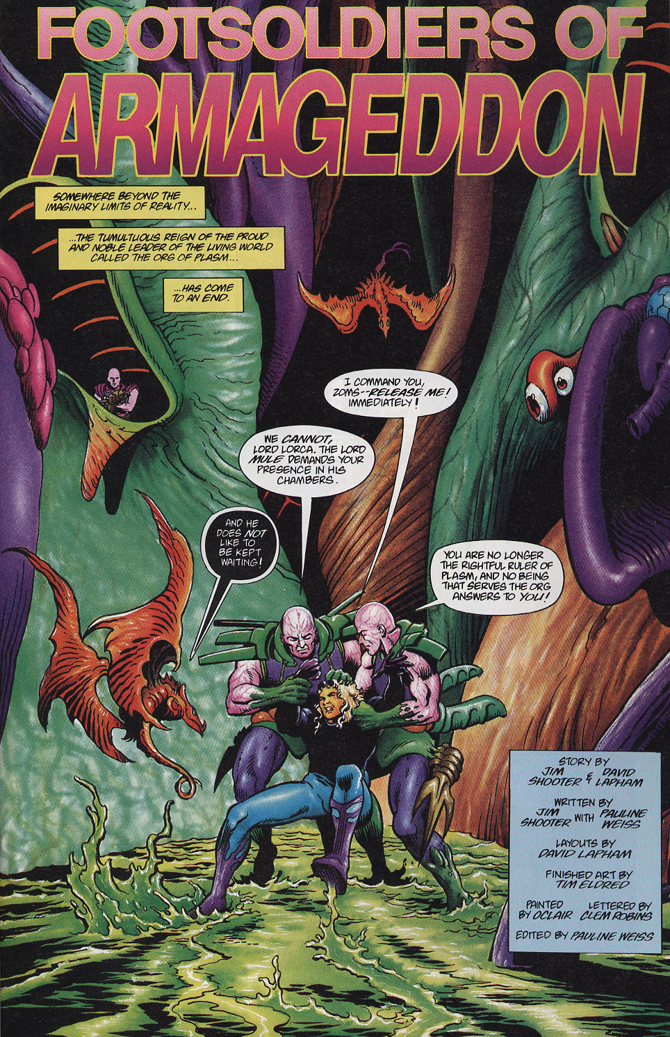 Read online Warriors of Plasm comic -  Issue #13 - 2