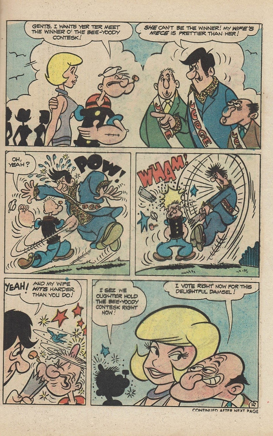 Read online Popeye (1948) comic -  Issue #137 - 13