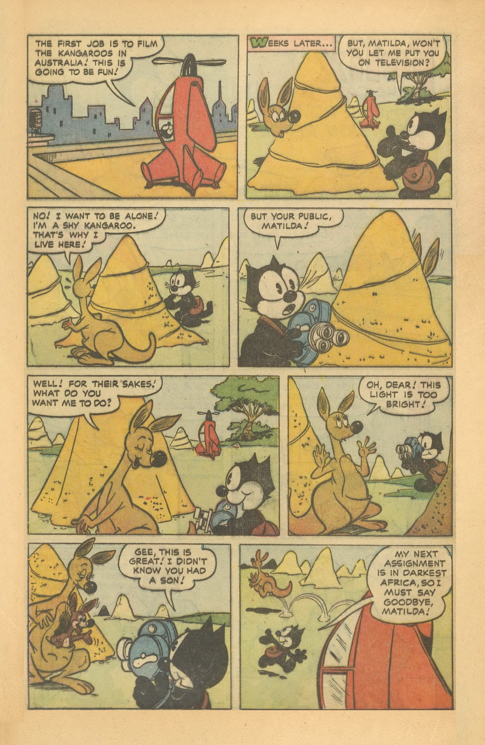 Read online Felix the Cat (1955) comic -  Issue #62 - 21