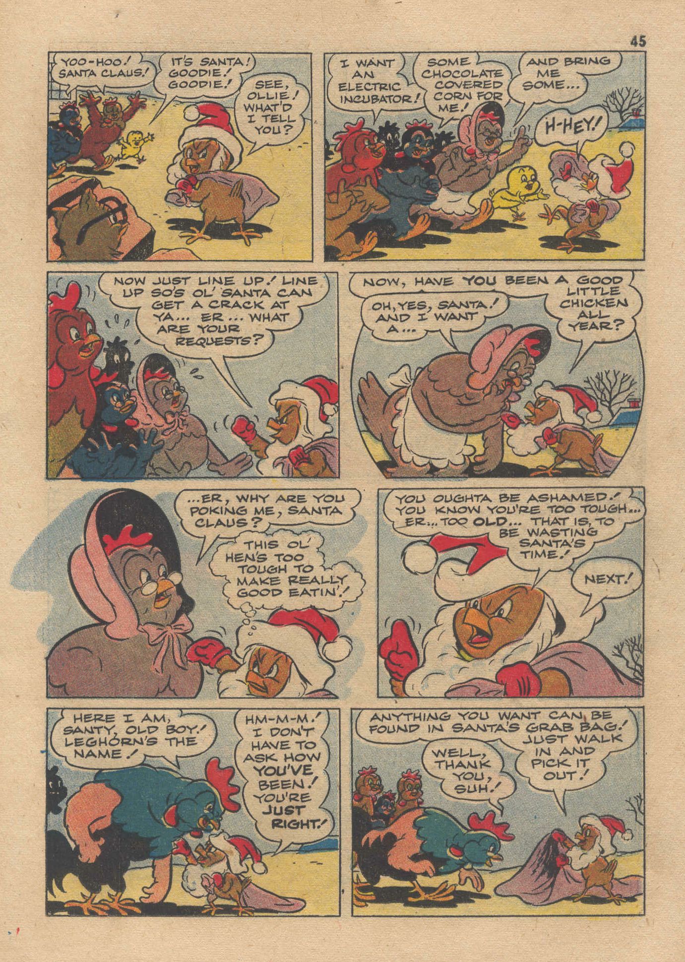 Read online Bugs Bunny's Christmas Funnies comic -  Issue # TPB 3 - 47