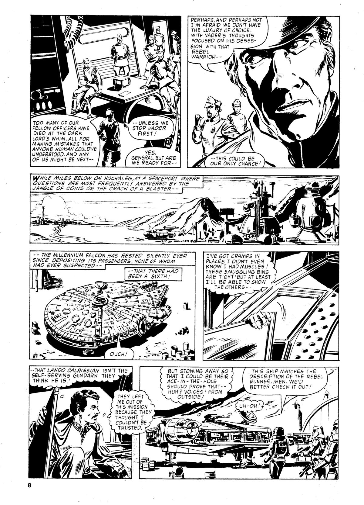 Read online Star Wars Weekly comic -  Issue #148 - 8