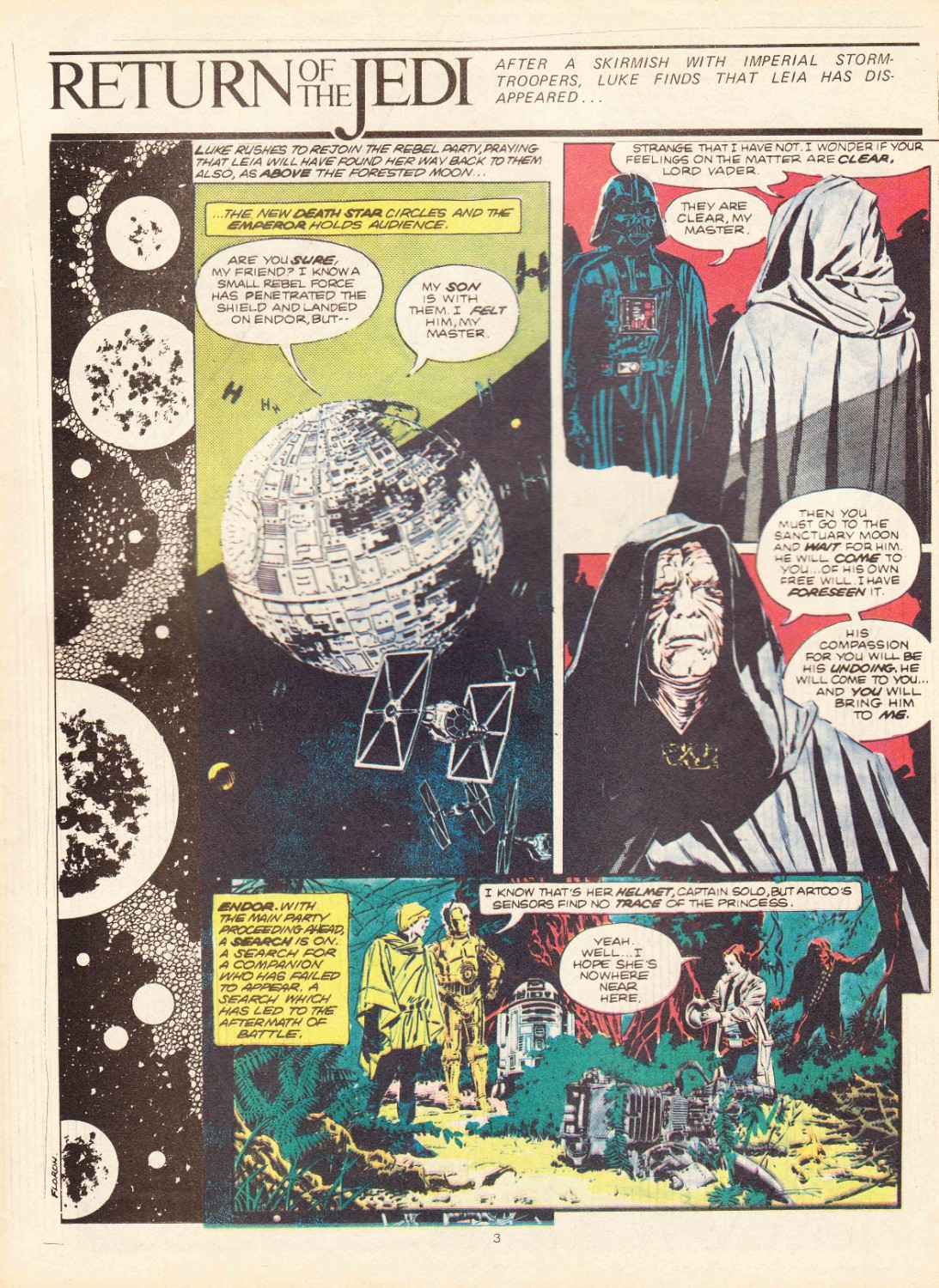 Read online Return of the Jedi comic -  Issue #6 - 3