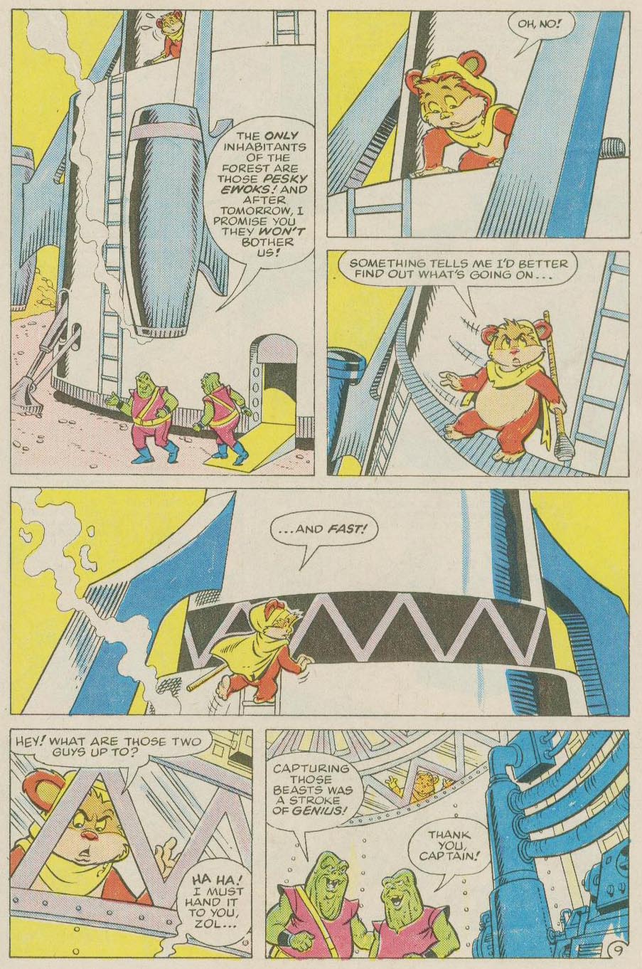Read online Ewoks (1987) comic -  Issue #5 - 11