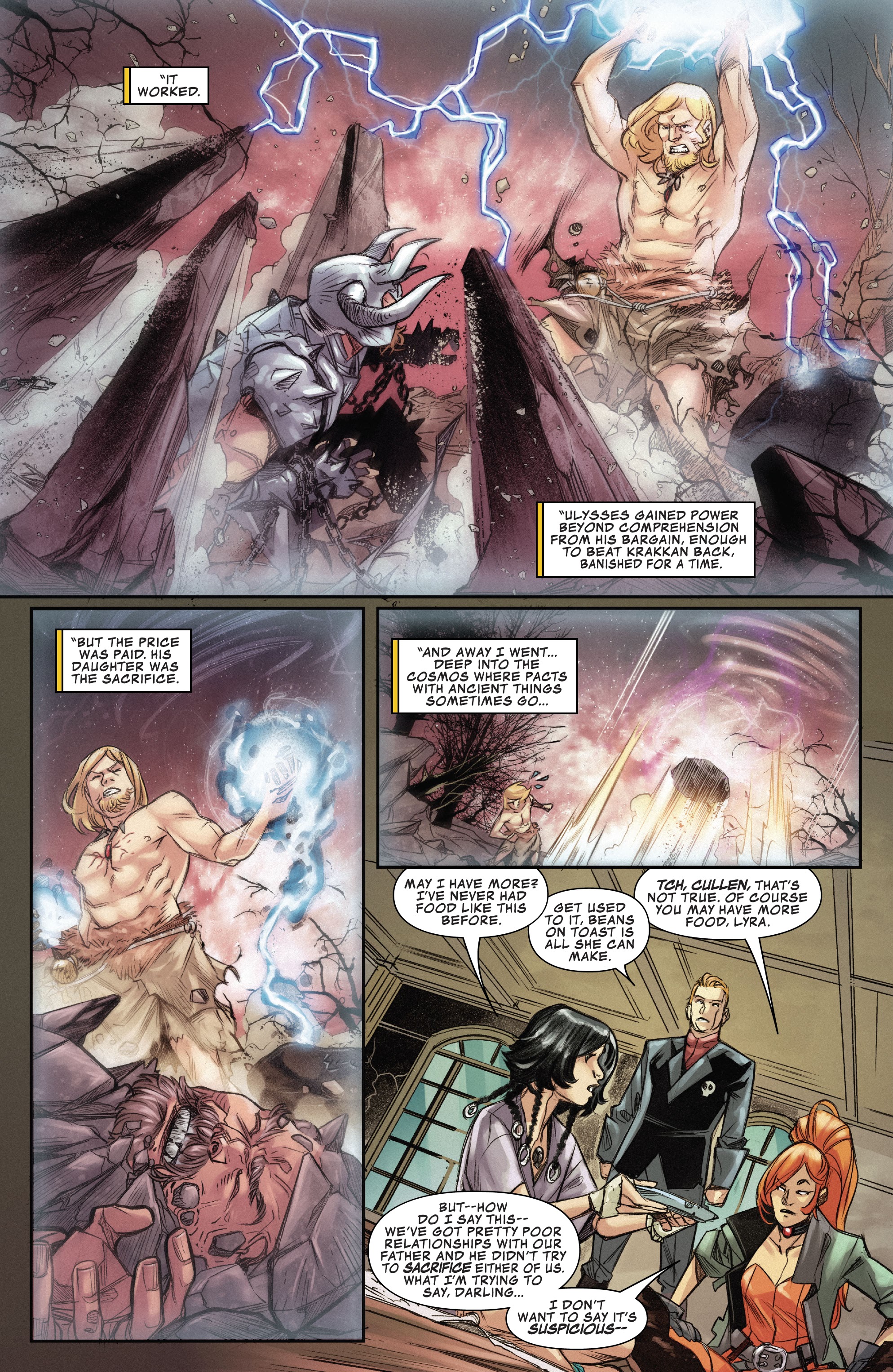 Read online Death of Doctor Strange: One-Shots comic -  Issue # Bloodstone - 12