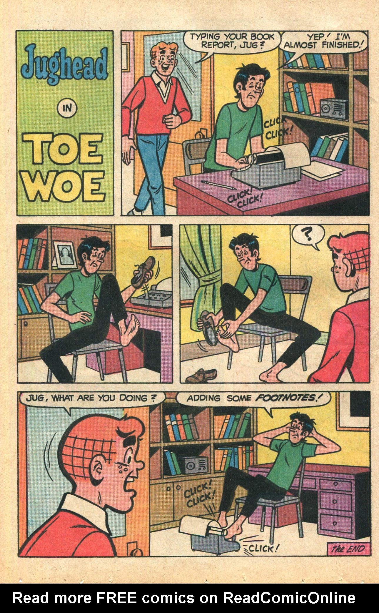 Read online Jughead's Jokes comic -  Issue #14 - 4
