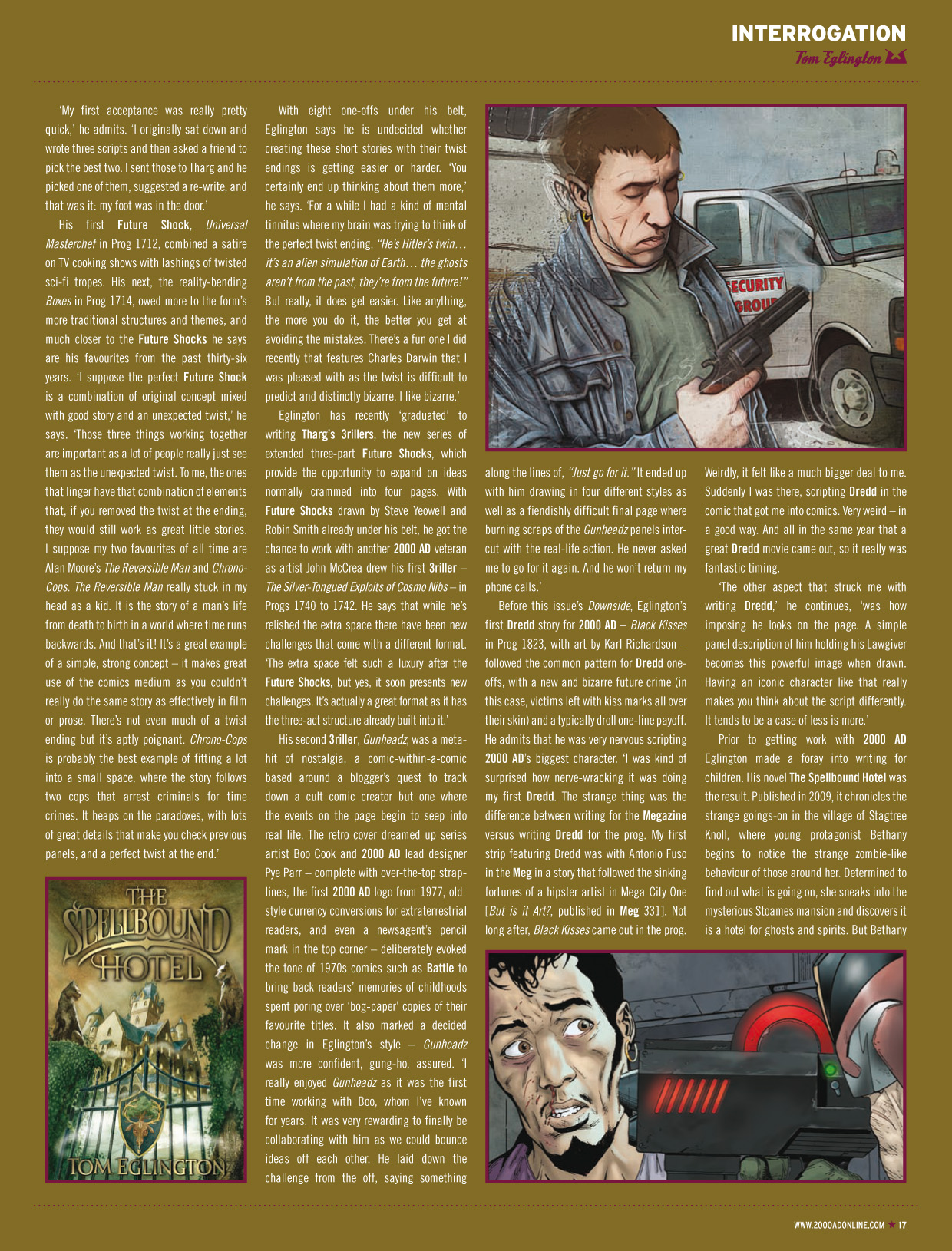 Read online Judge Dredd Megazine (Vol. 5) comic -  Issue #338 - 17