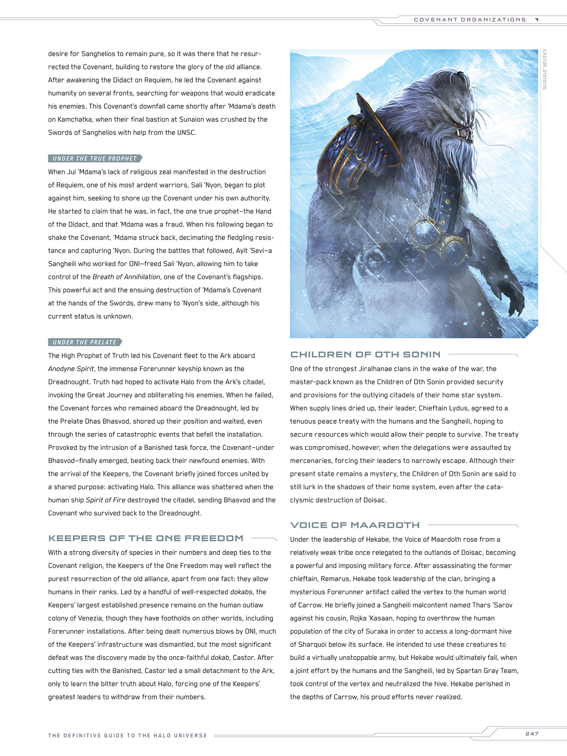 Read online Halo Encyclopedia comic -  Issue # TPB (Part 3) - 43