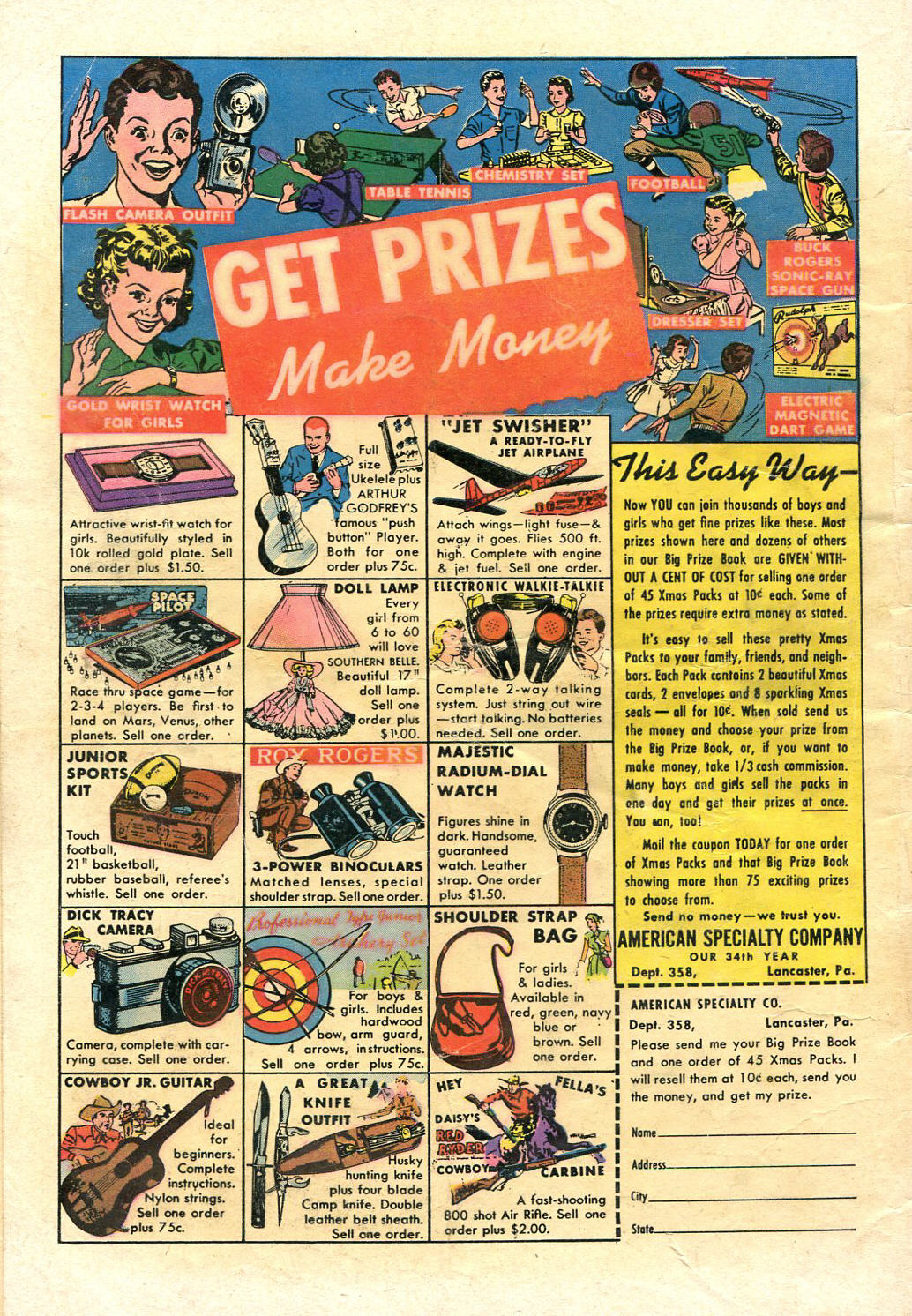 Read online Charles Starrett as The Durango Kid comic -  Issue #19 - 36